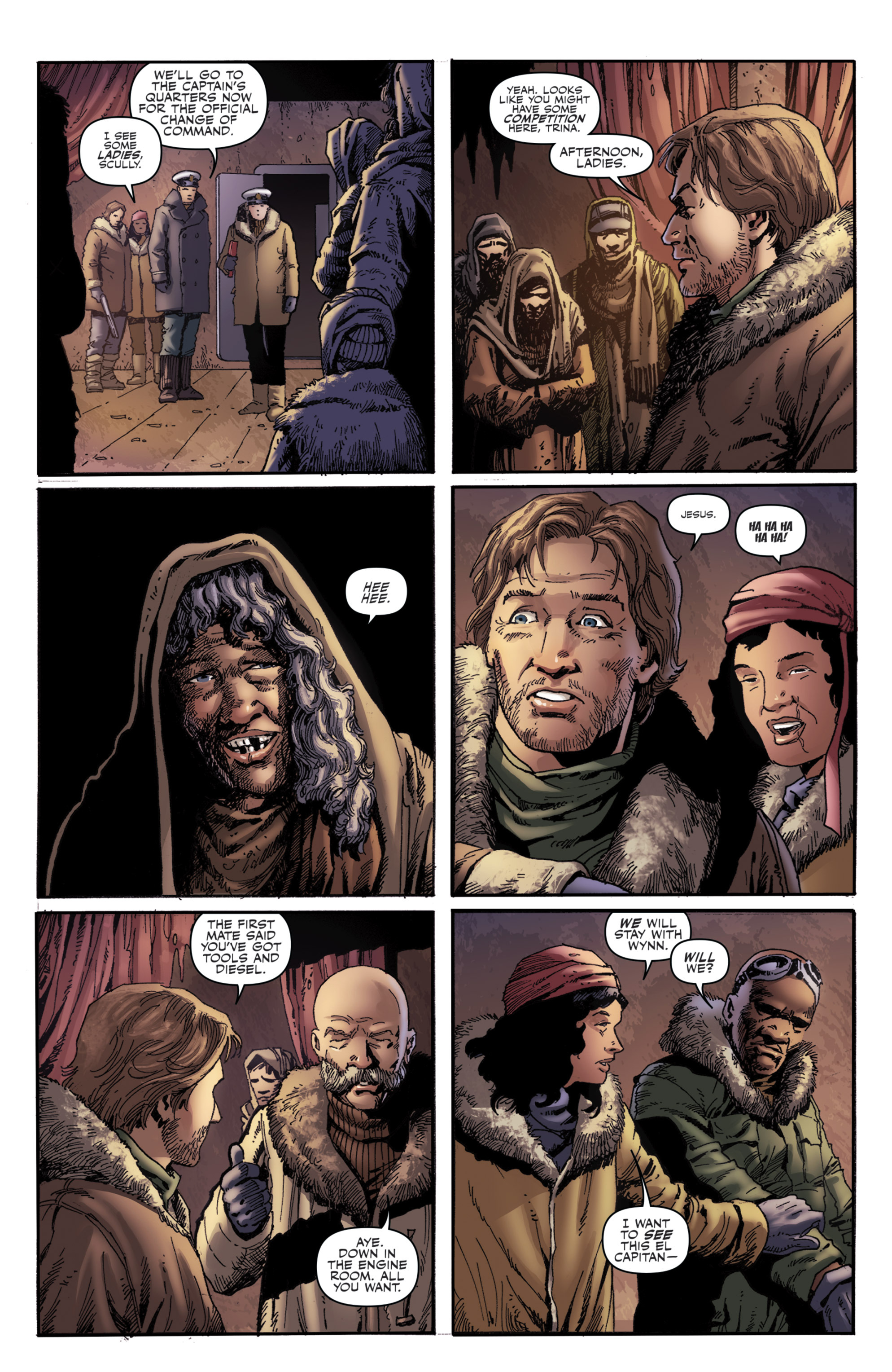 Read online Winterworld: Frozen Fleet comic -  Issue #2 - 9