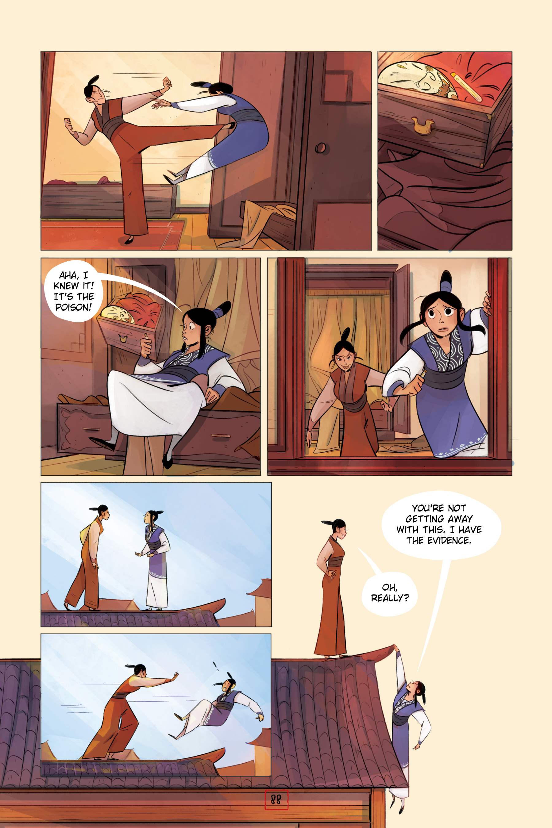 Read online Disney Mulan's Adventure Journal: The Palace of Secrets comic -  Issue # TPB - 87