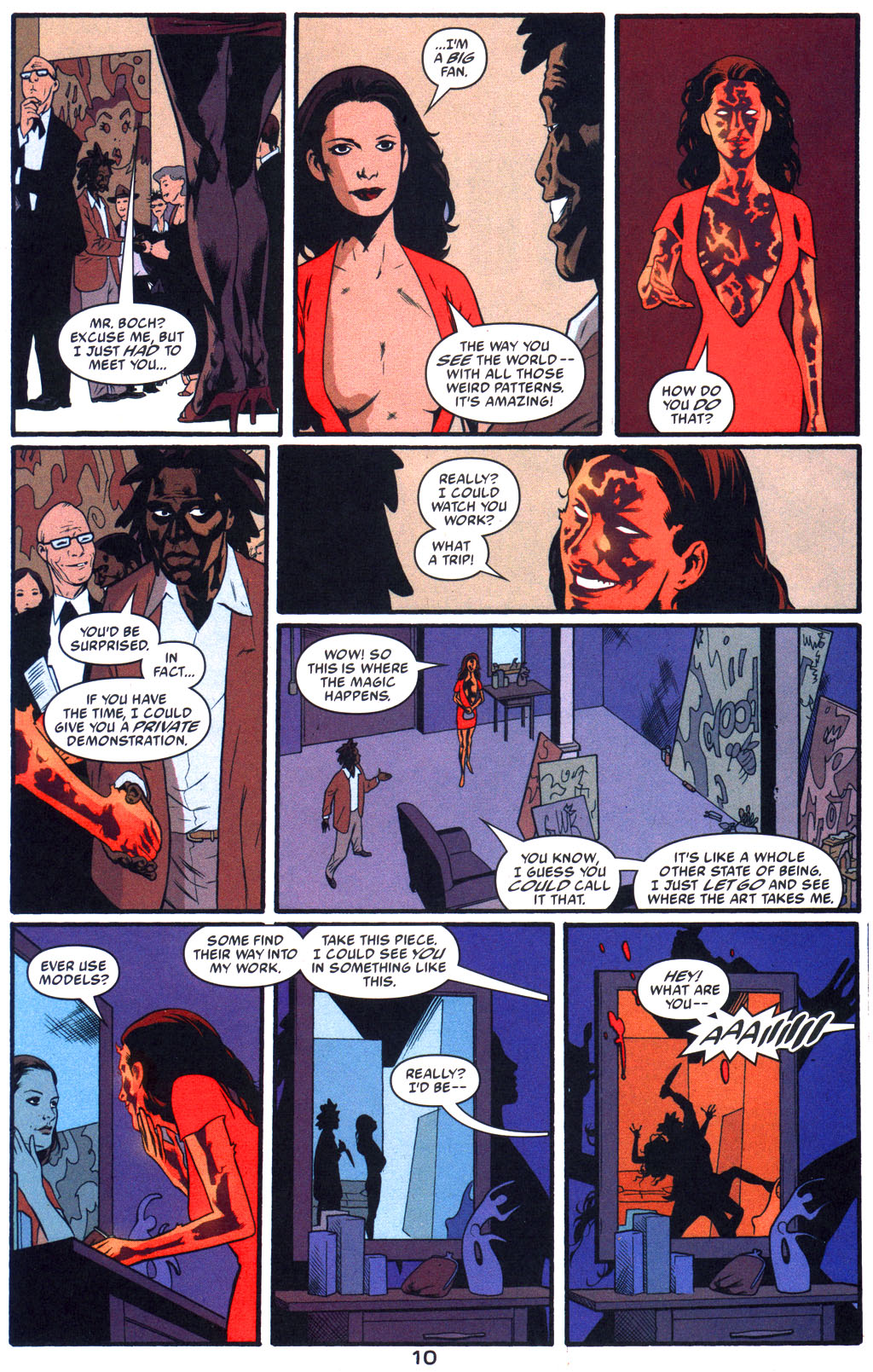 Read online Arkham Asylum: Living Hell comic -  Issue #5 - 12