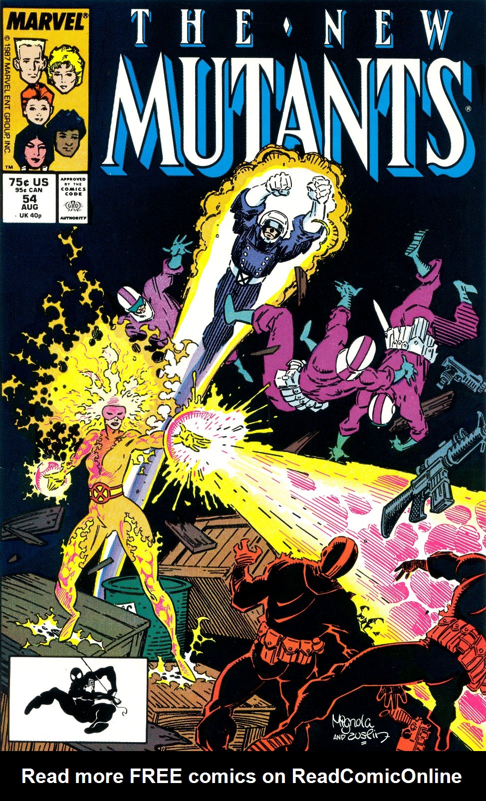 Read online The New Mutants comic -  Issue #54 - 1
