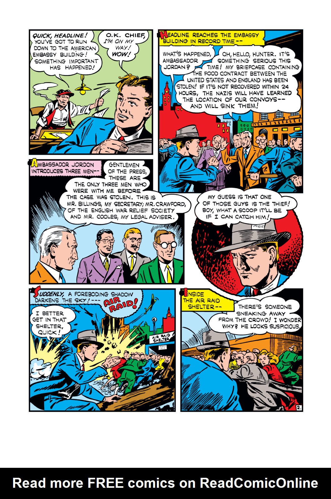 Read online Captain America Comics comic -  Issue #5 - 51