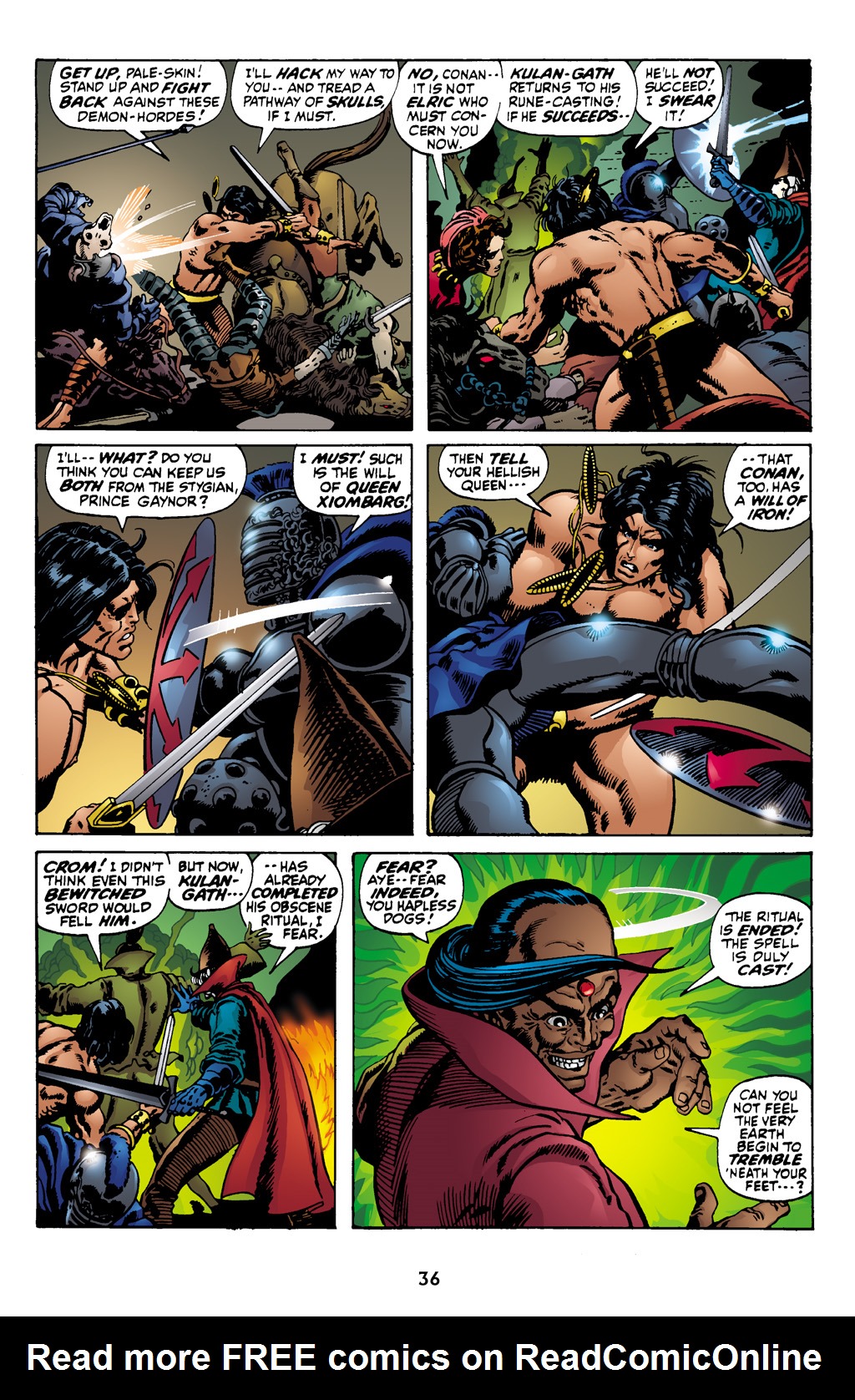 Read online The Chronicles of Conan comic -  Issue # TPB 3 (Part 1) - 37