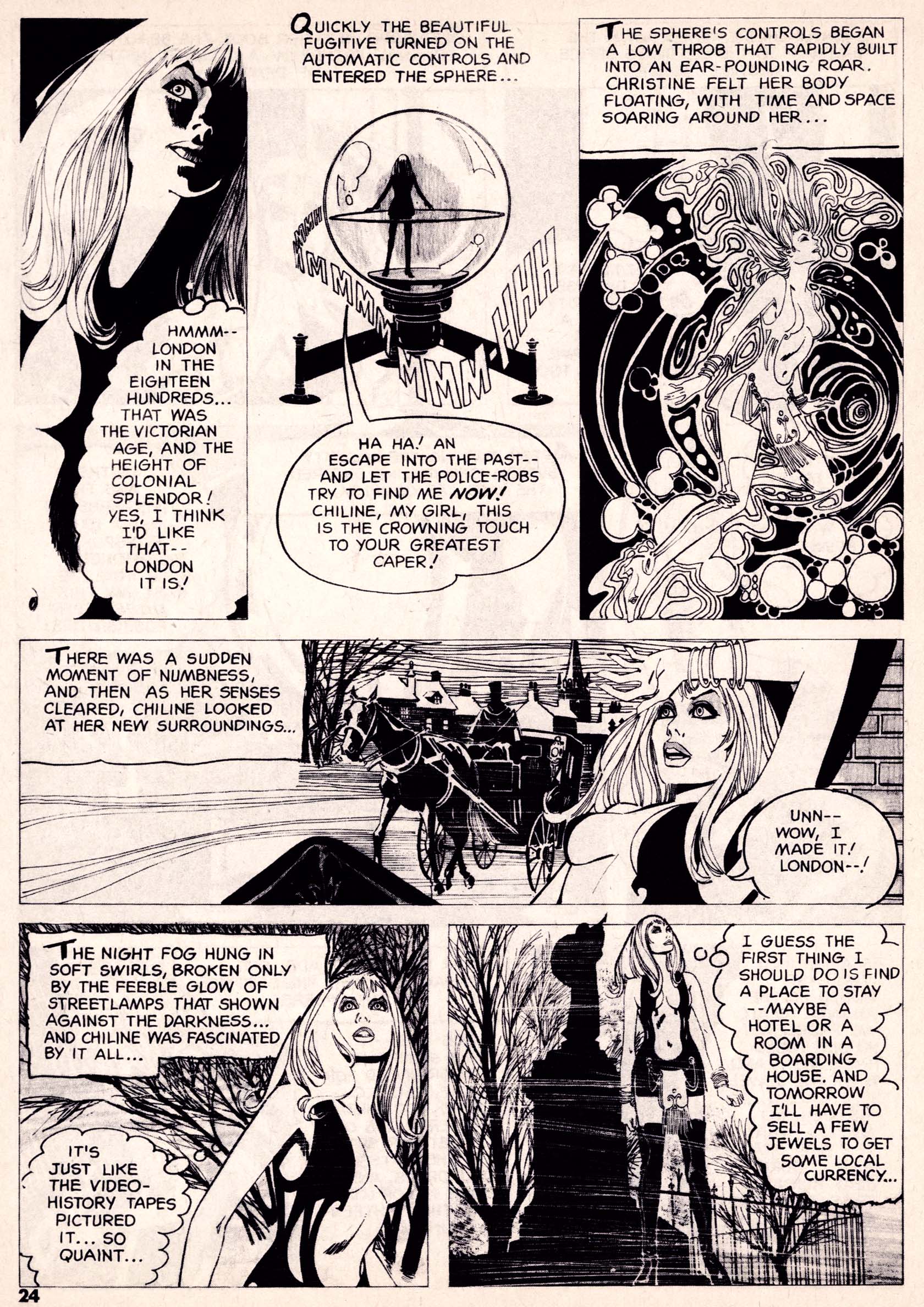 Read online Vampirella (1969) comic -  Issue #11 - 24