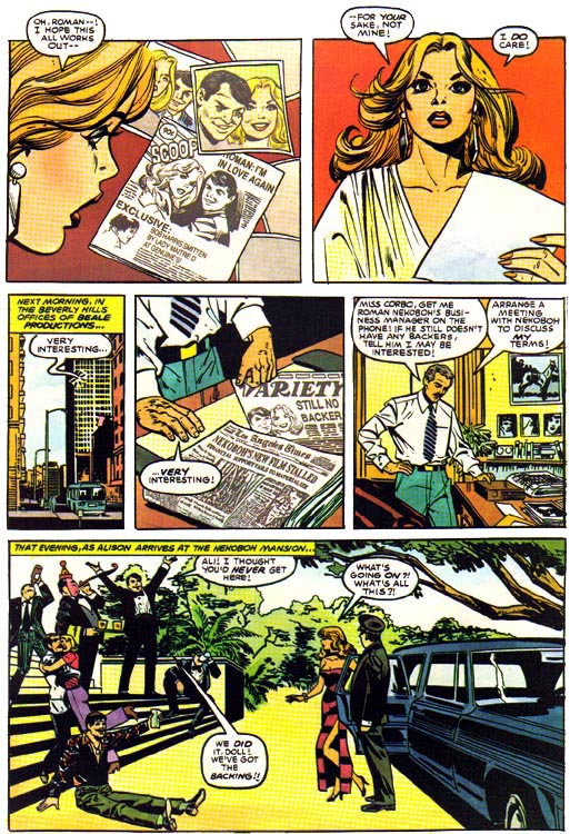 Read online Marvel Graphic Novel comic -  Issue #12 - Dazzler - The Movie - 34