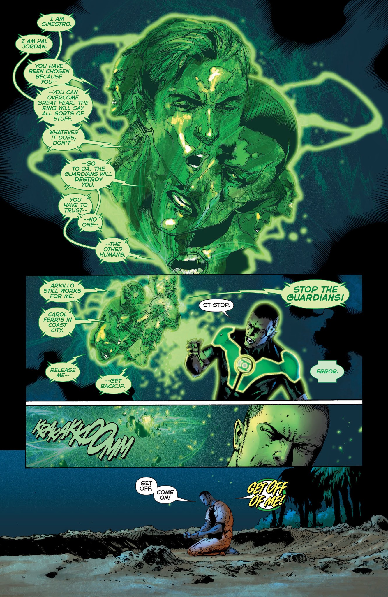 Read online Green Lantern: Rise of the Third Army comic -  Issue # TPB - 22