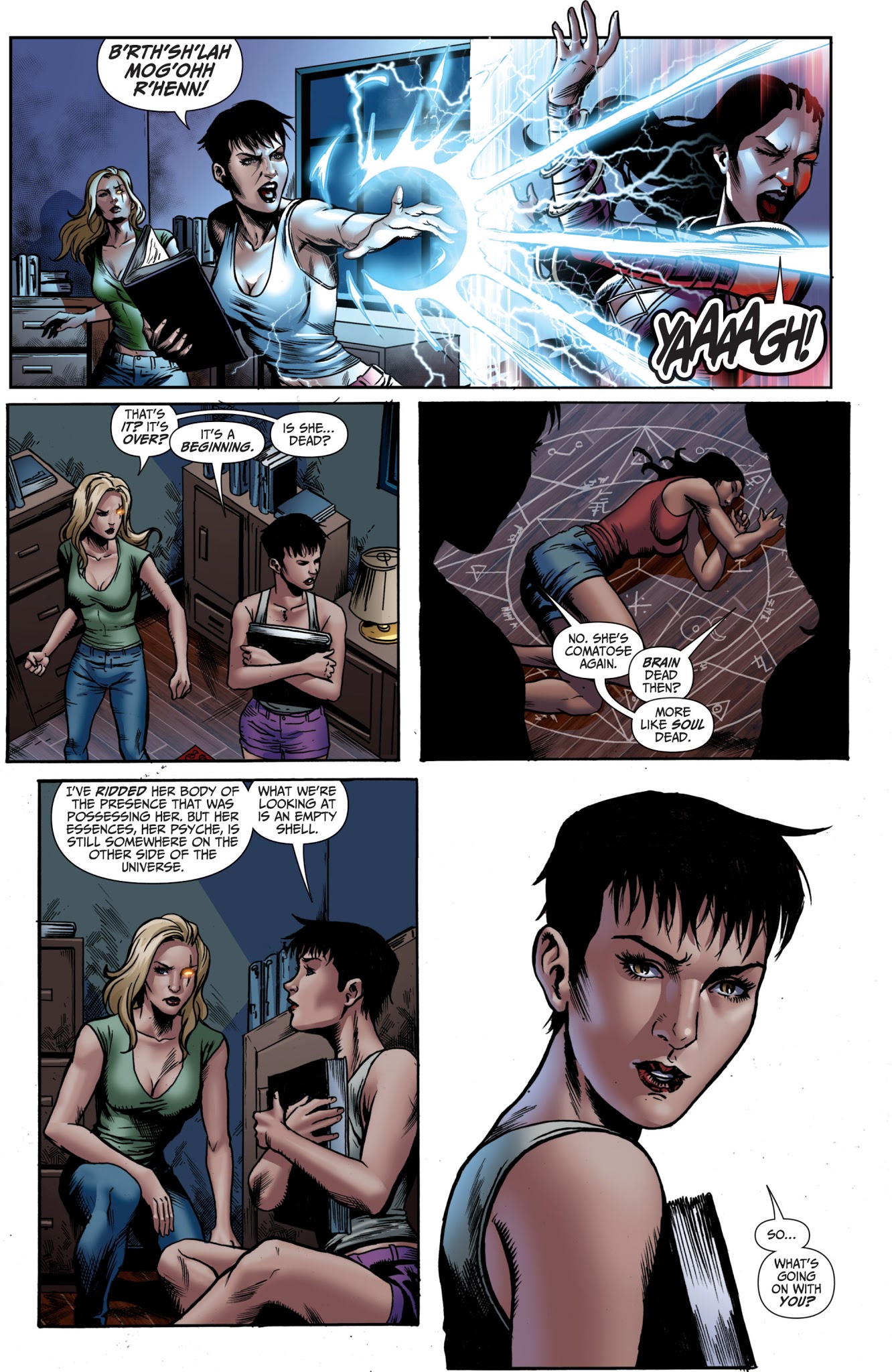 Read online Robyn Hood: The Curse comic -  Issue #4 - 6