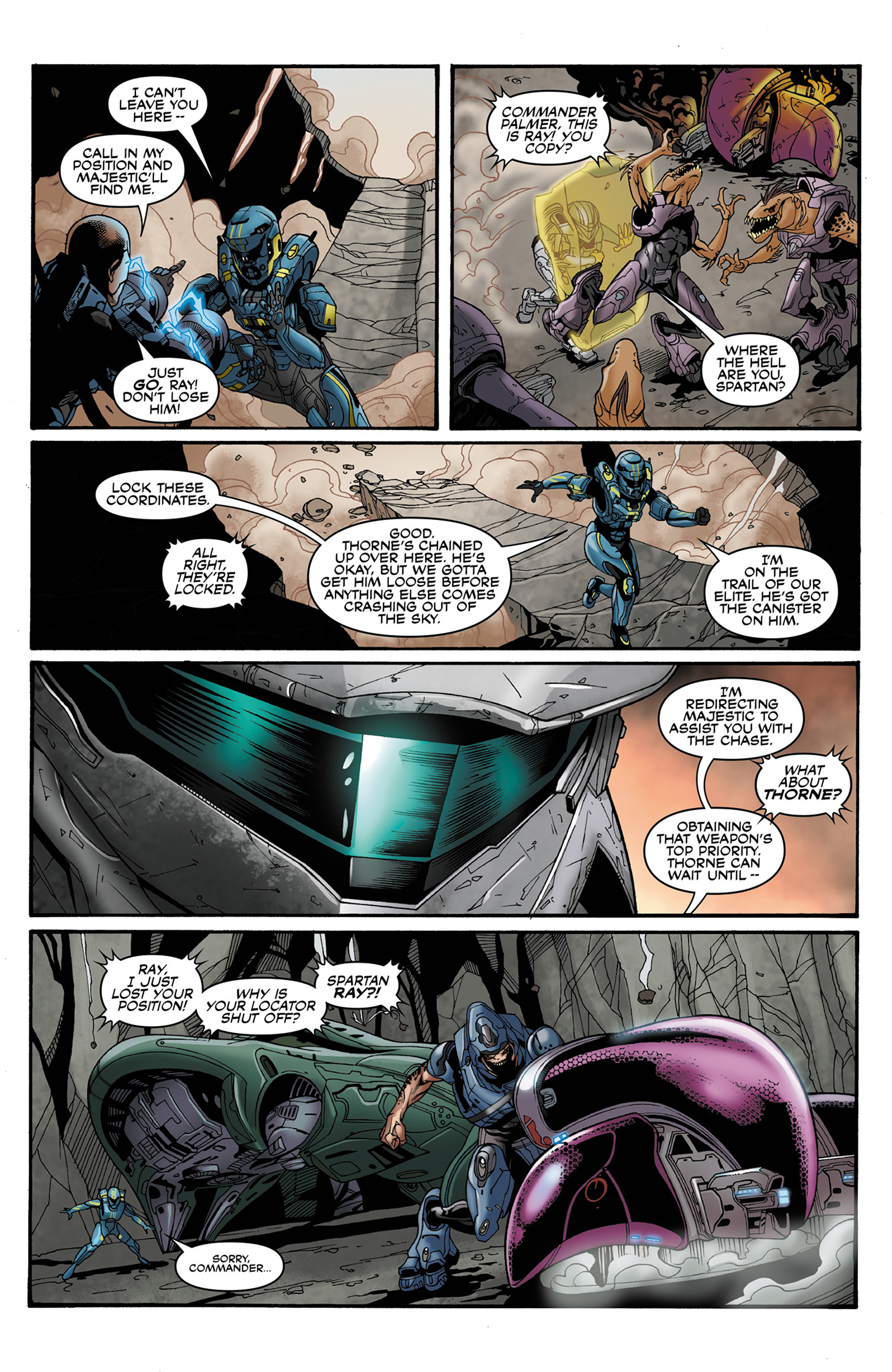 Read online Halo: Escalation comic -  Issue #12 - 17