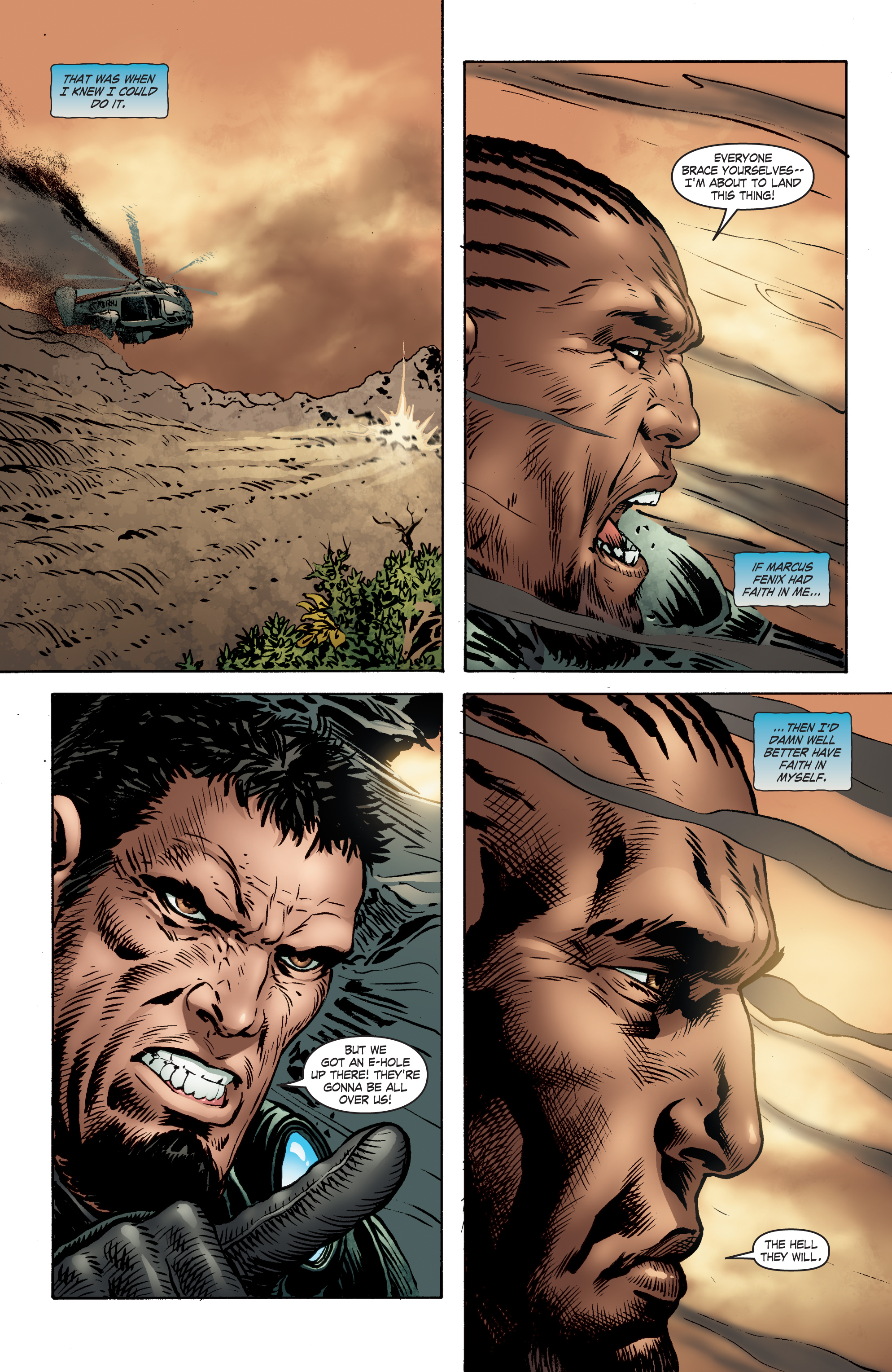 Read online Gears Of War comic -  Issue #3 - 6