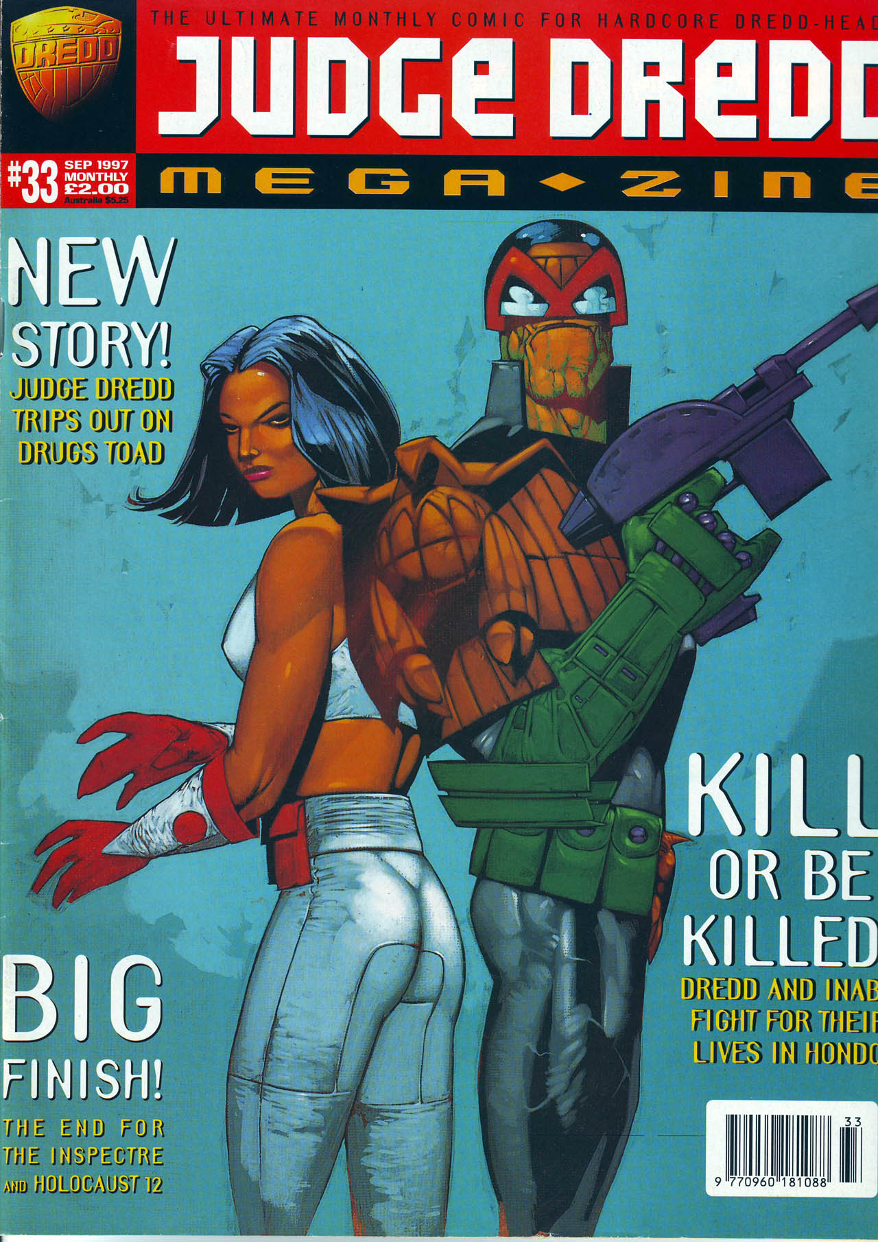 Read online Judge Dredd Megazine (vol. 3) comic -  Issue #33 - 1