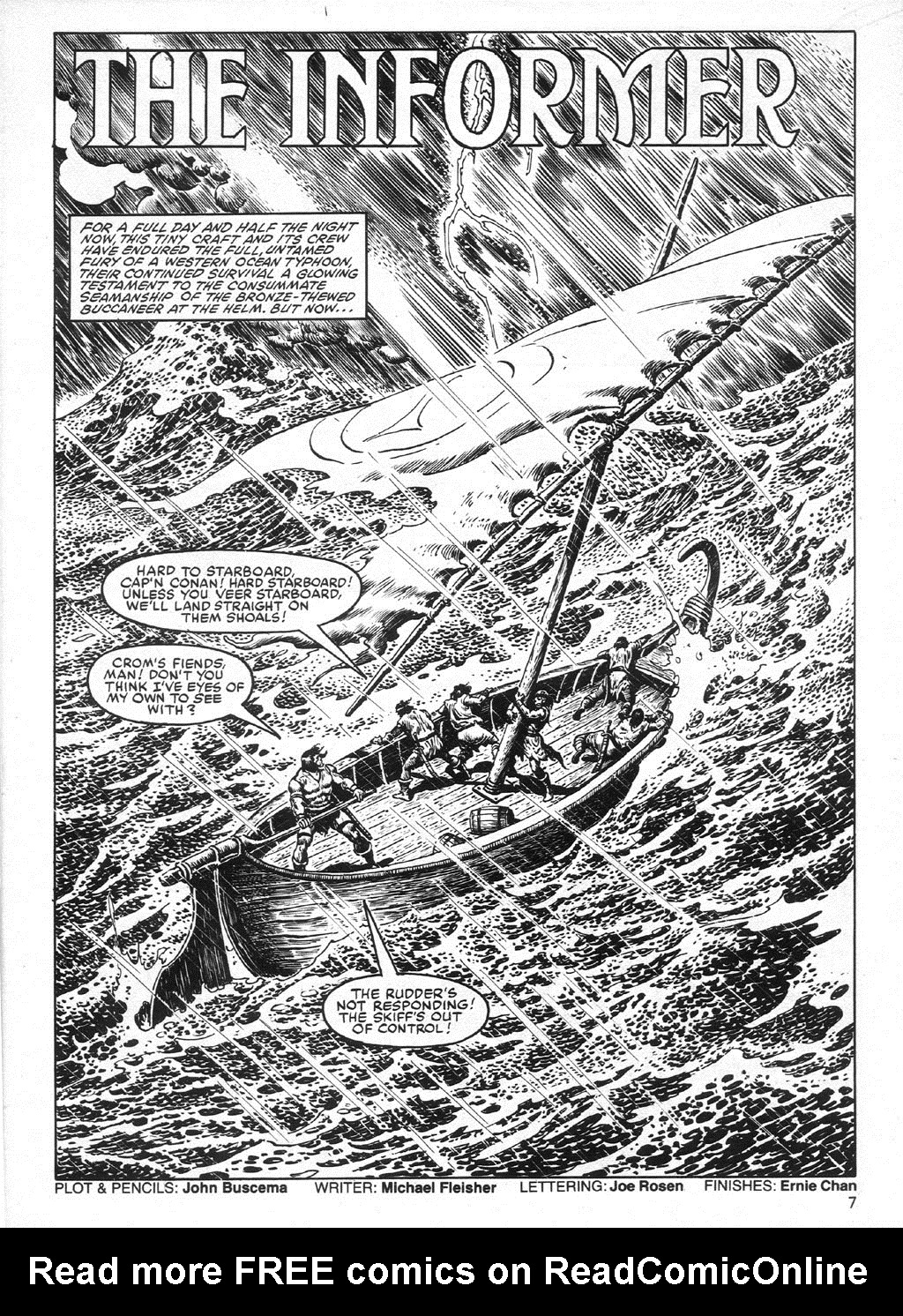 Read online The Savage Sword Of Conan comic -  Issue #99 - 7