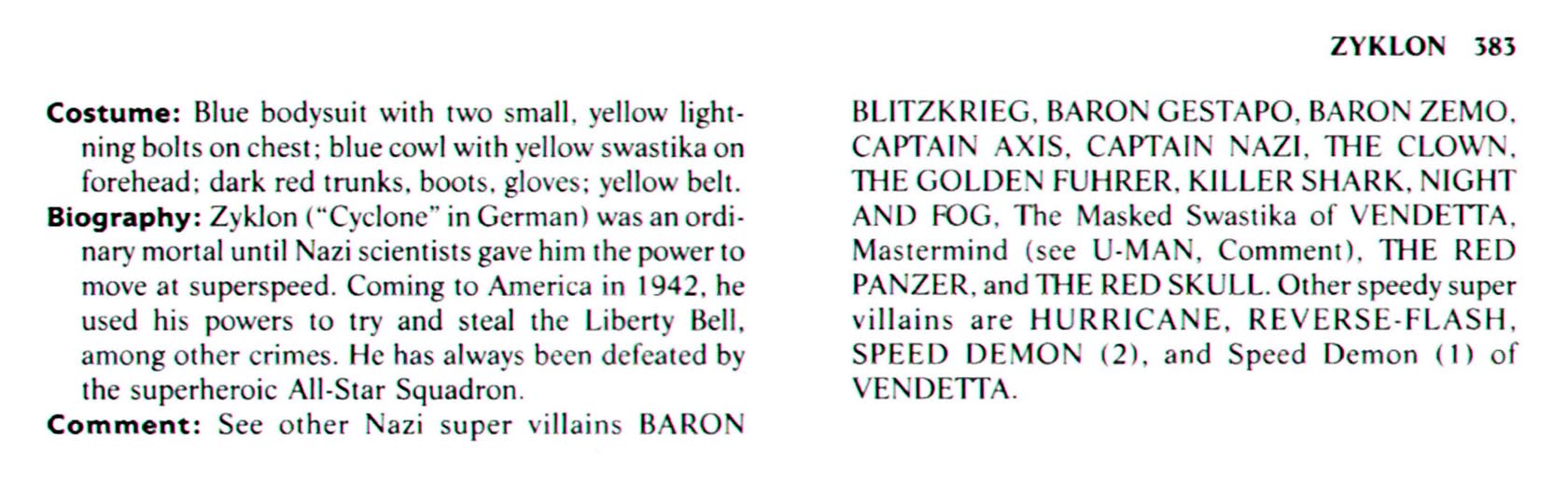 Read online The Encyclopedia of Super Villains comic -  Issue # TPB (Part 2) - 174