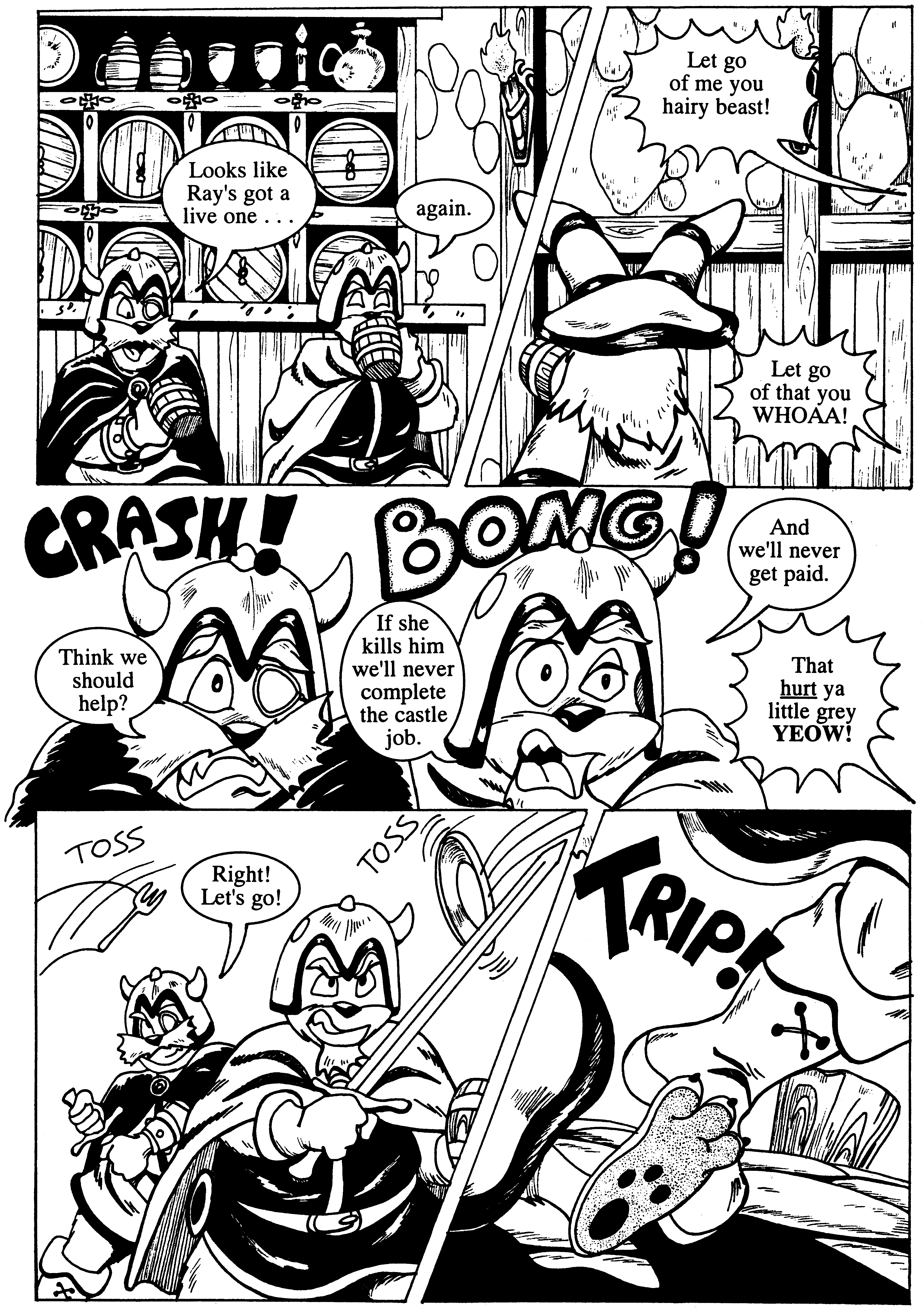 Read online Furrlough comic -  Issue #28 - 32
