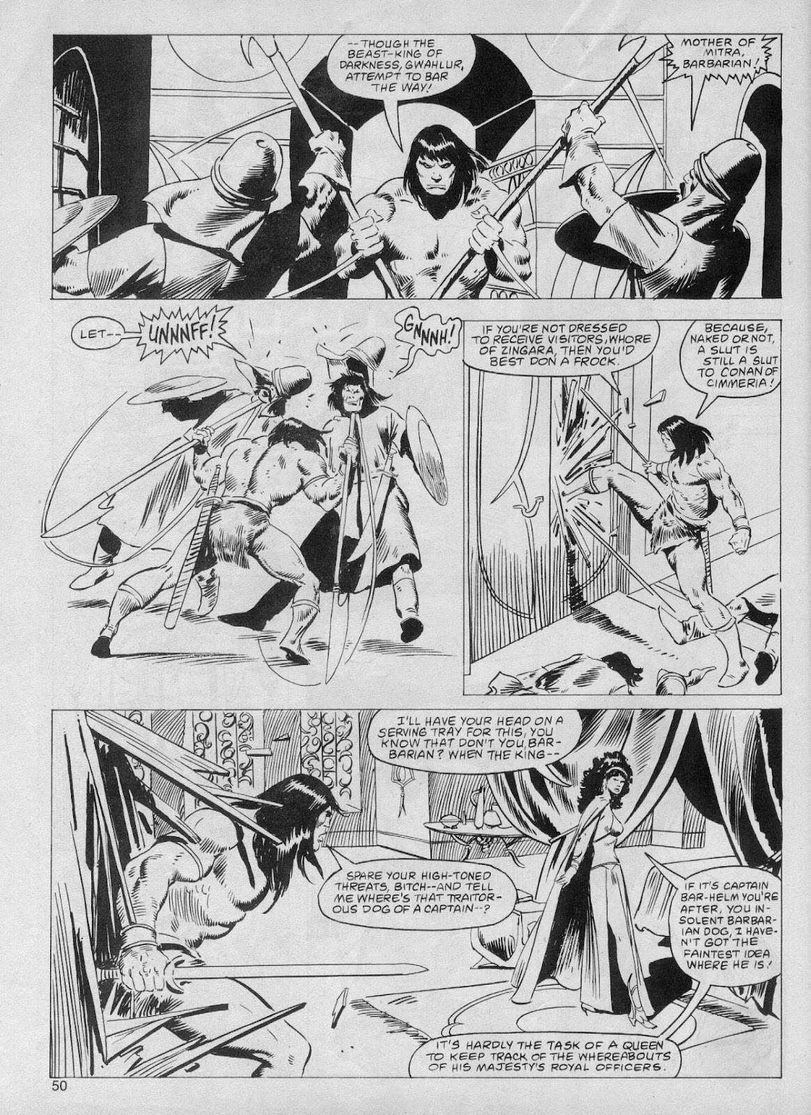 The Savage Sword Of Conan issue 61 - Page 50