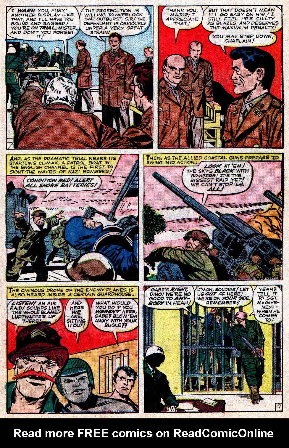 Read online Sgt. Fury comic -  Issue #7 - 23