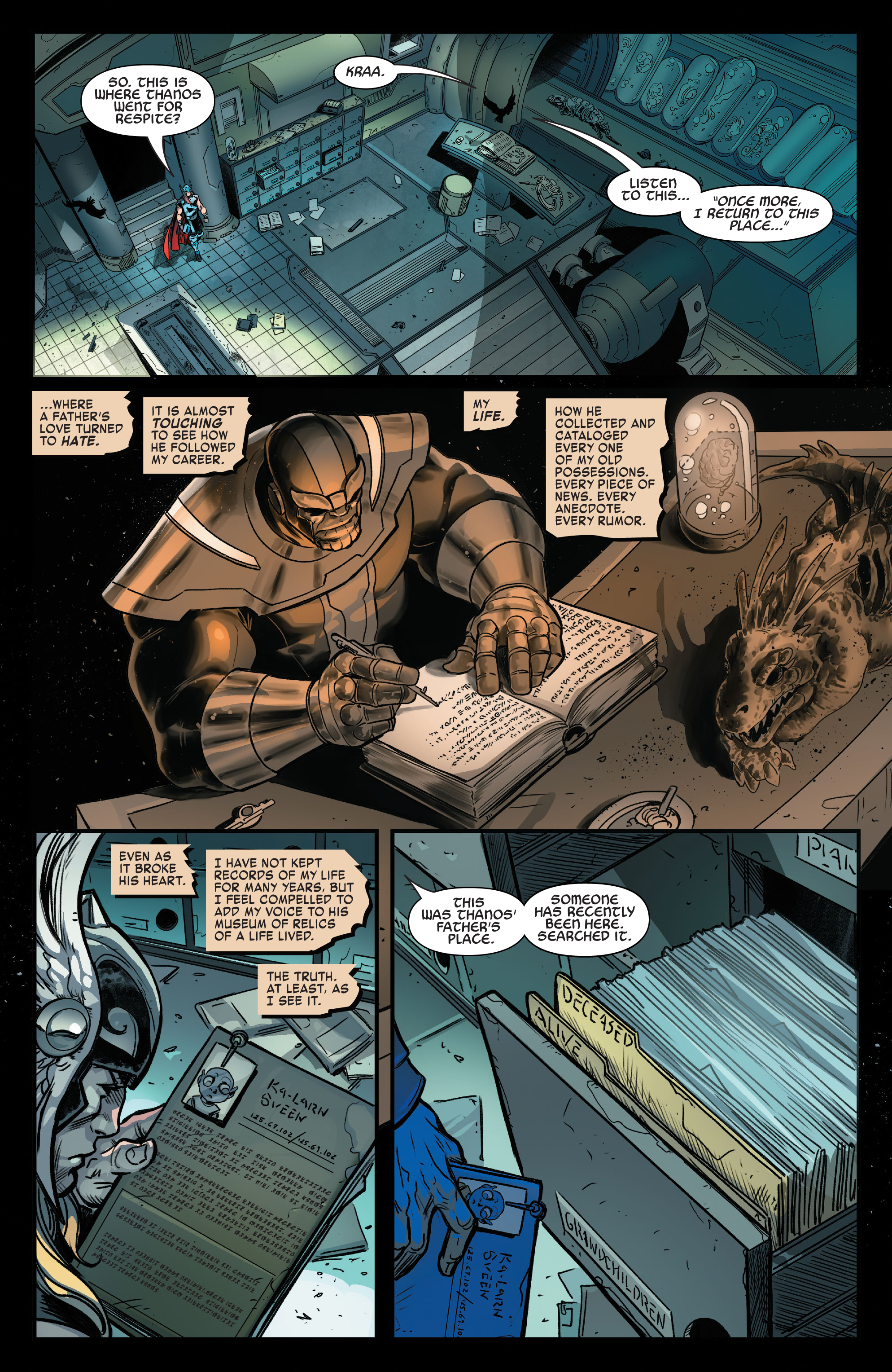 Read online Thanos: Death Notes comic -  Issue #1 - 5