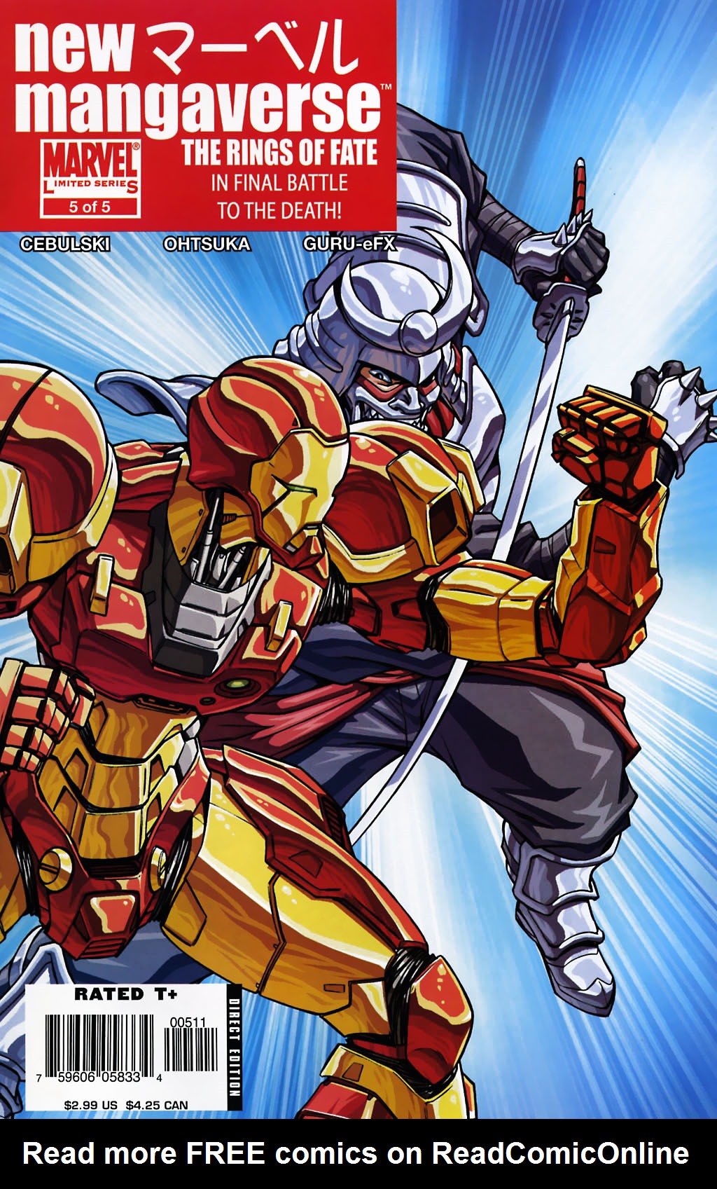 Read online New Mangaverse comic -  Issue #5 - 1