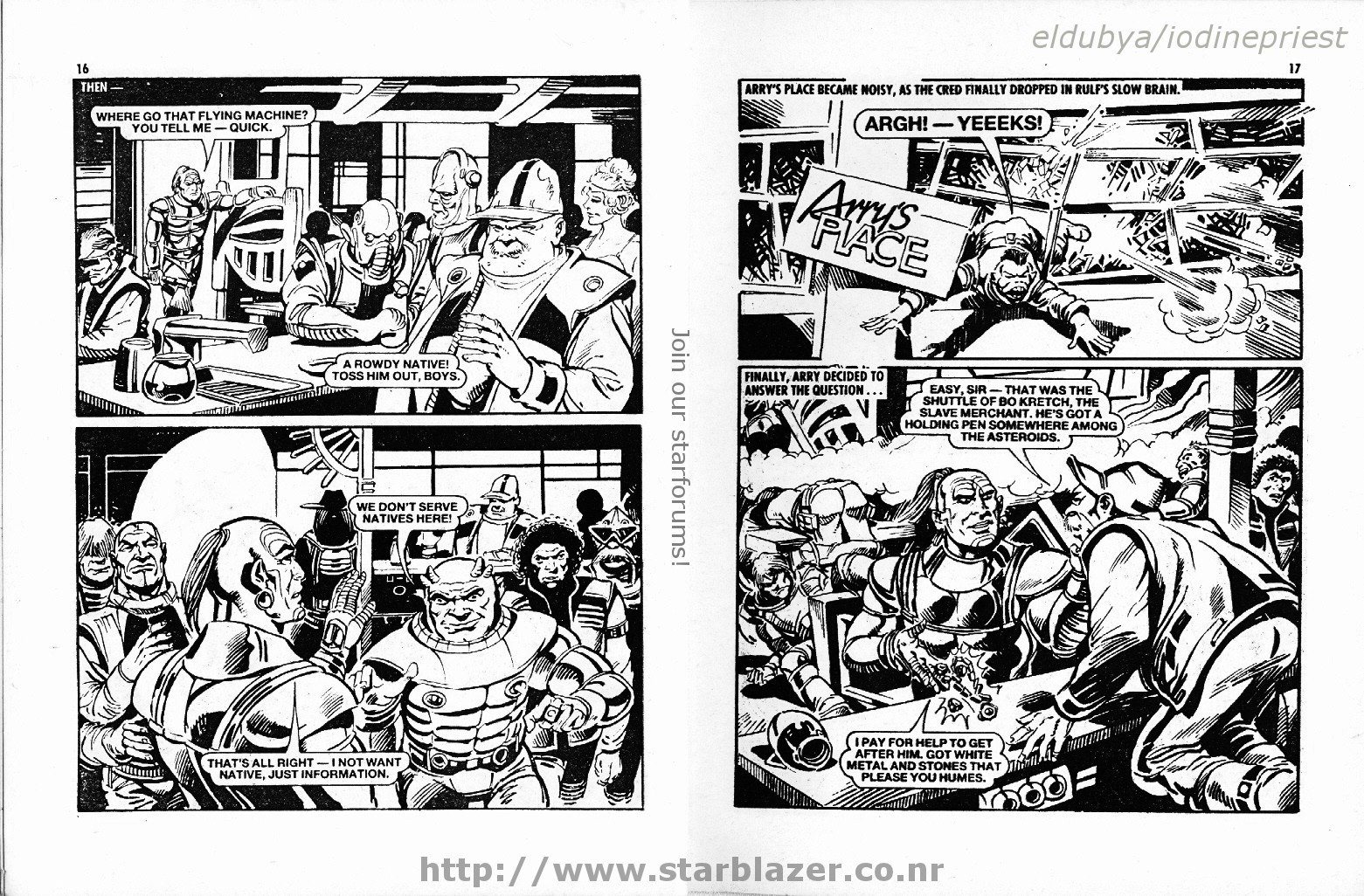 Read online Starblazer comic -  Issue #216 - 10