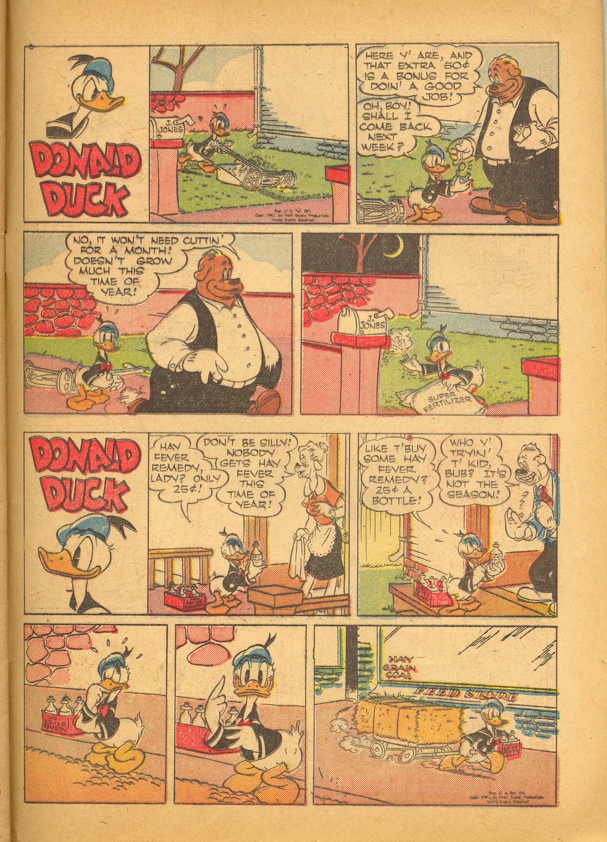 Read online Walt Disney's Comics and Stories comic -  Issue #55 - 37