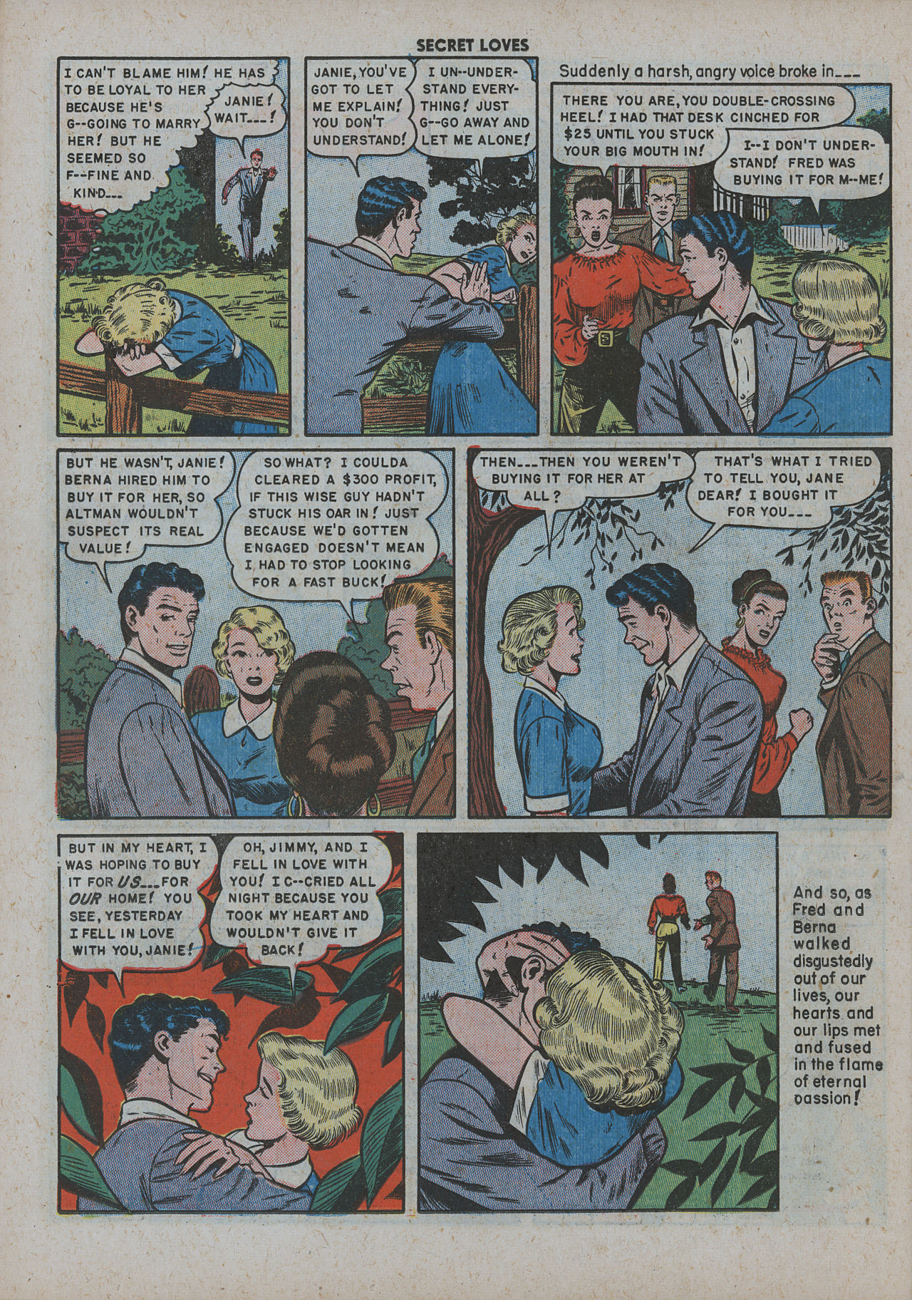 Read online Secret Loves comic -  Issue #6 - 35