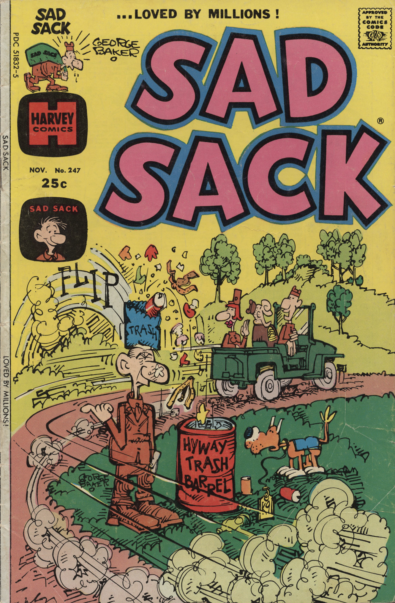 Read online Sad Sack comic -  Issue #247 - 1