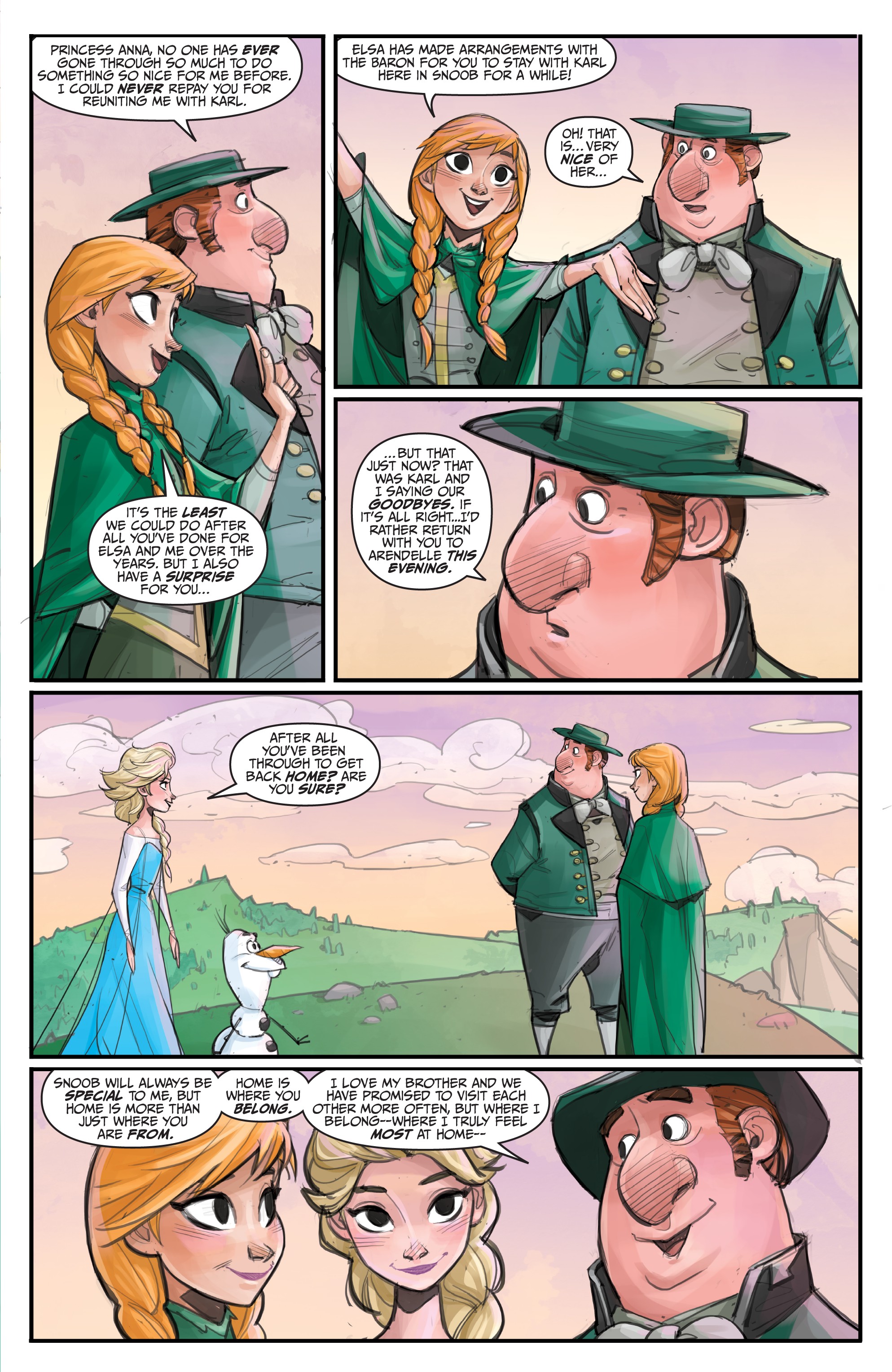 Read online Disney Frozen: Reunion Road comic -  Issue #3 - 21