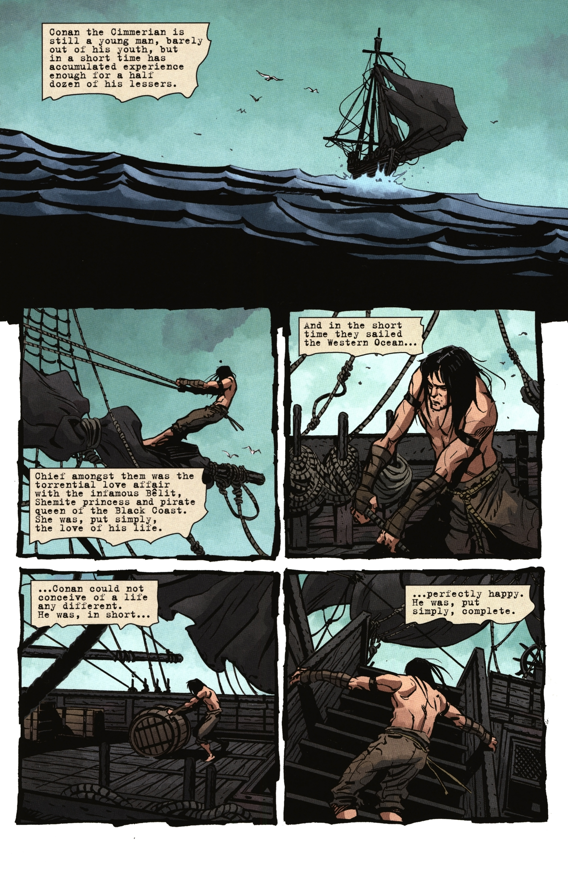 Read online Conan the Barbarian (2012) comic -  Issue #24 - 23