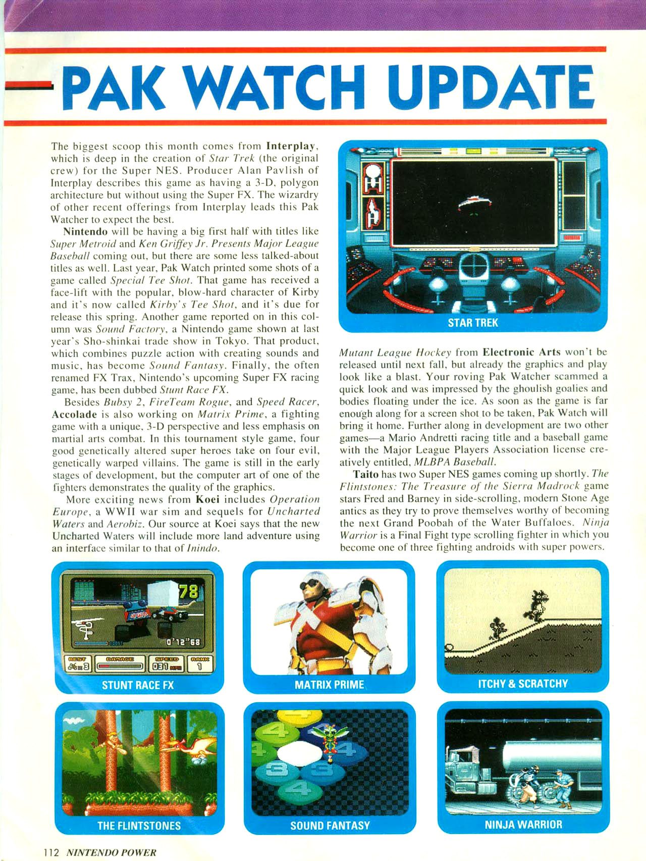 Read online Nintendo Power comic -  Issue #57 - 111