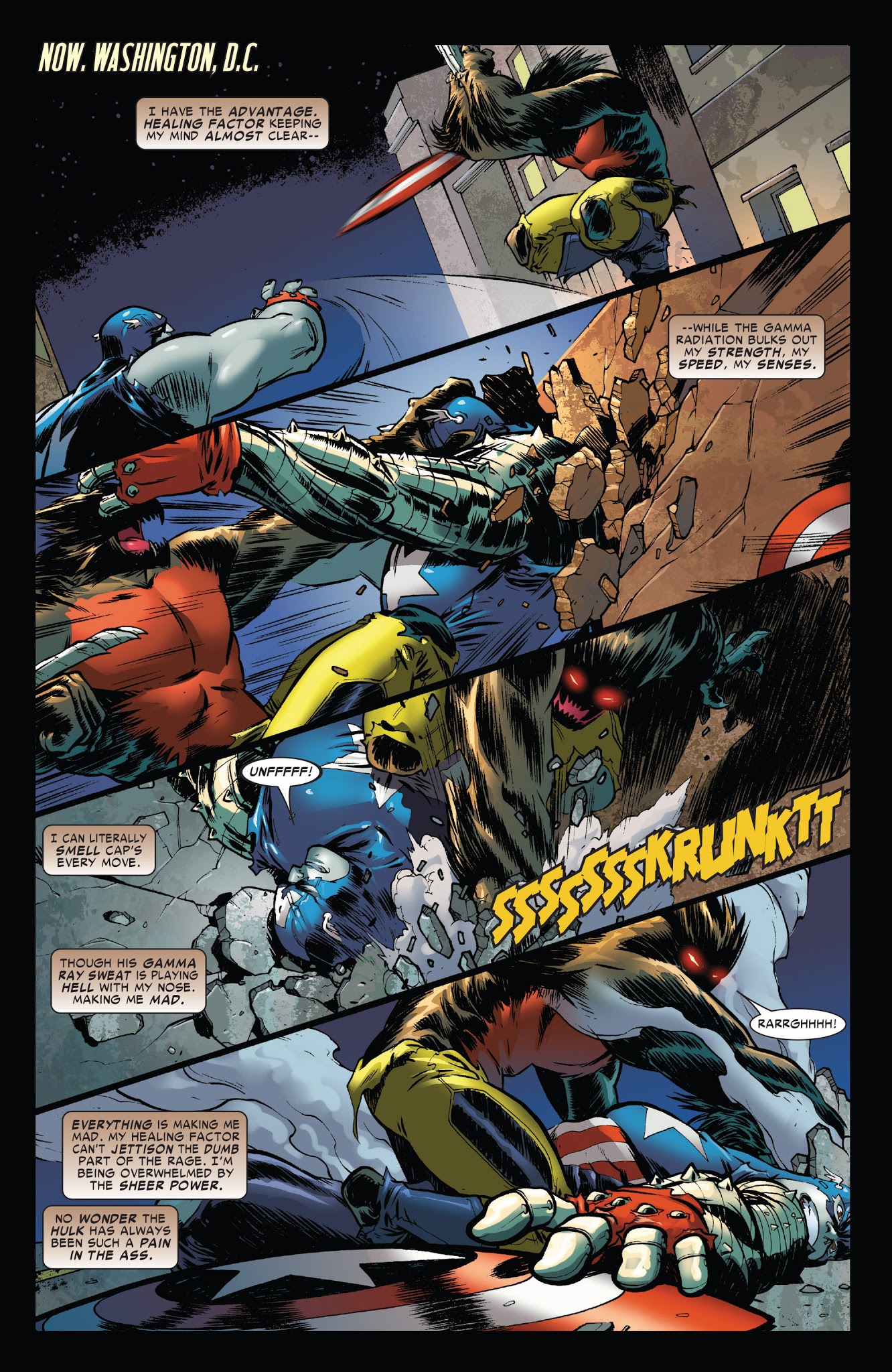 Read online World War Hulks: Wolverine vs. Captain America comic -  Issue #1 - 13