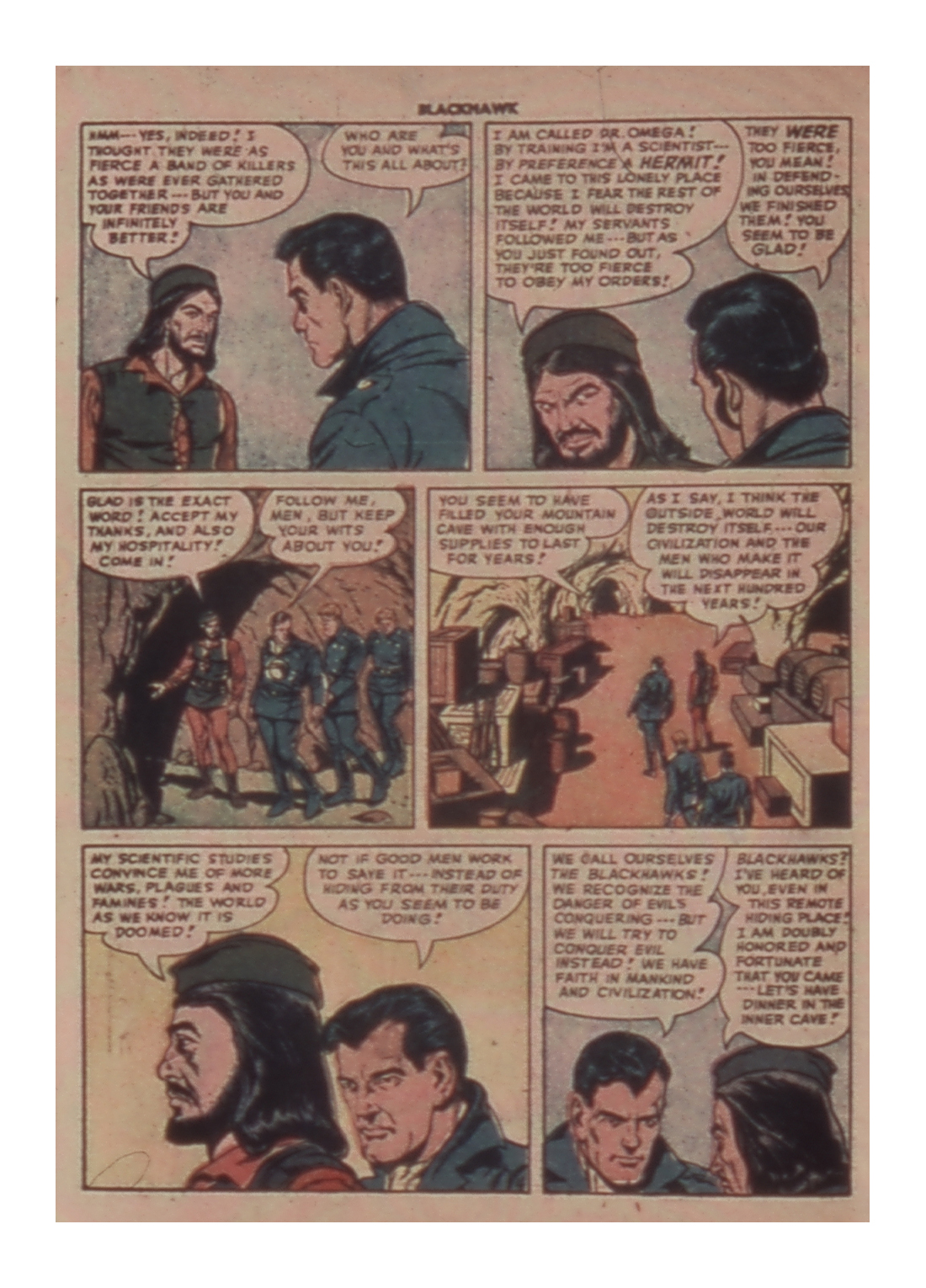 Read online Blackhawk (1957) comic -  Issue #19 - 6