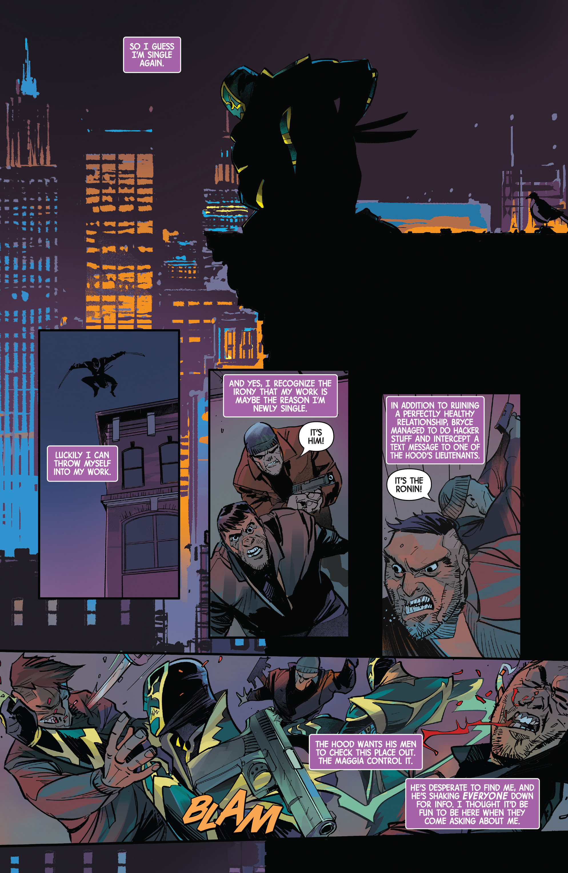 Read online Hawkeye: Freefall comic -  Issue #3 - 19