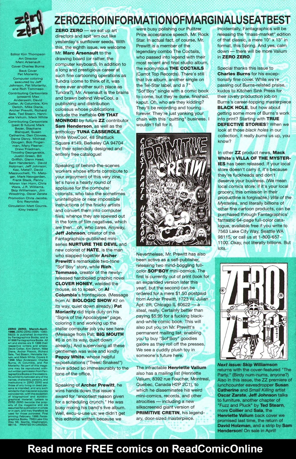 Zero Zero issue 8 - Page 57