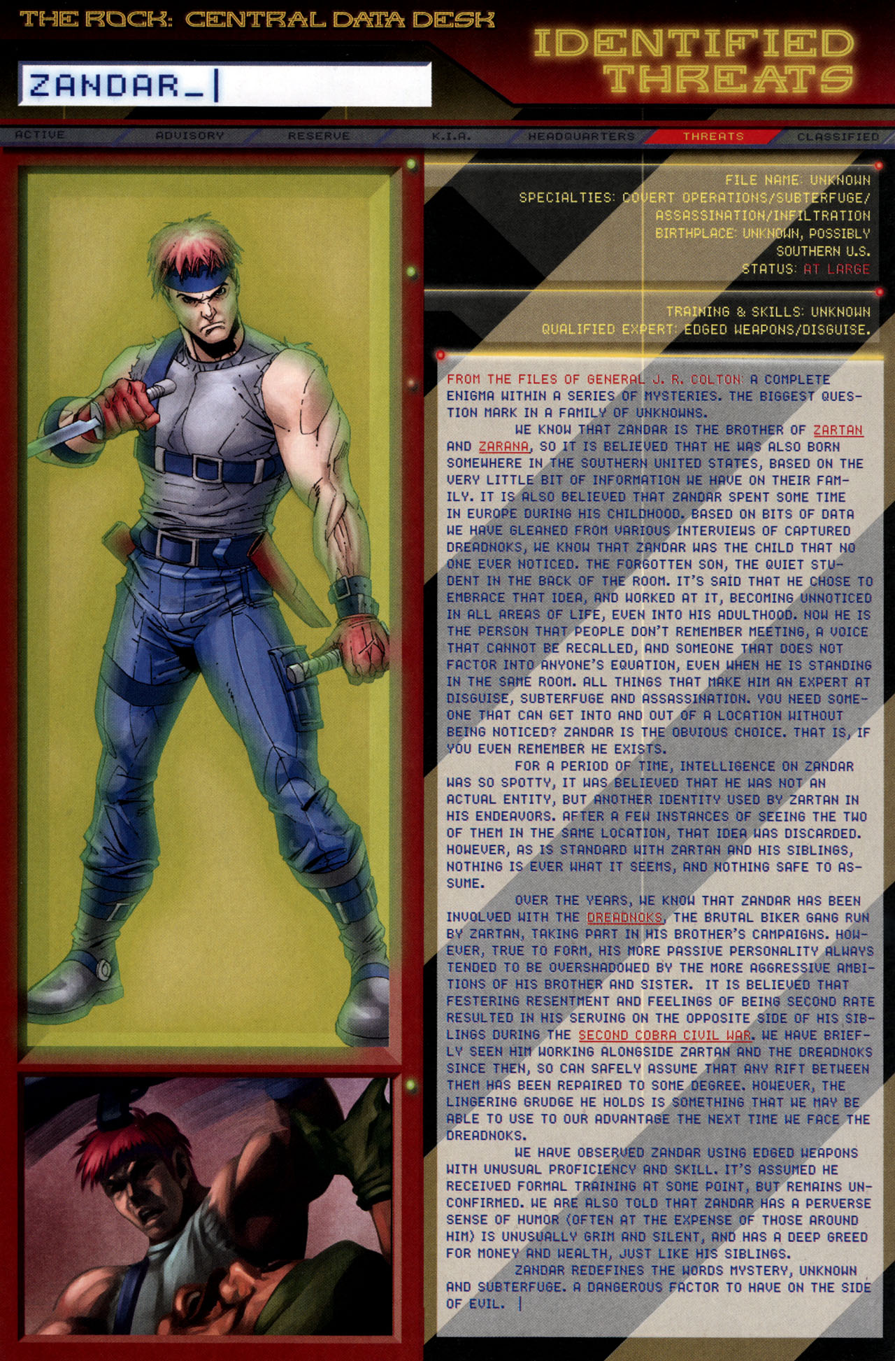 Read online G.I. Joe: Data Desk Handbook comic -  Issue #3 - 30