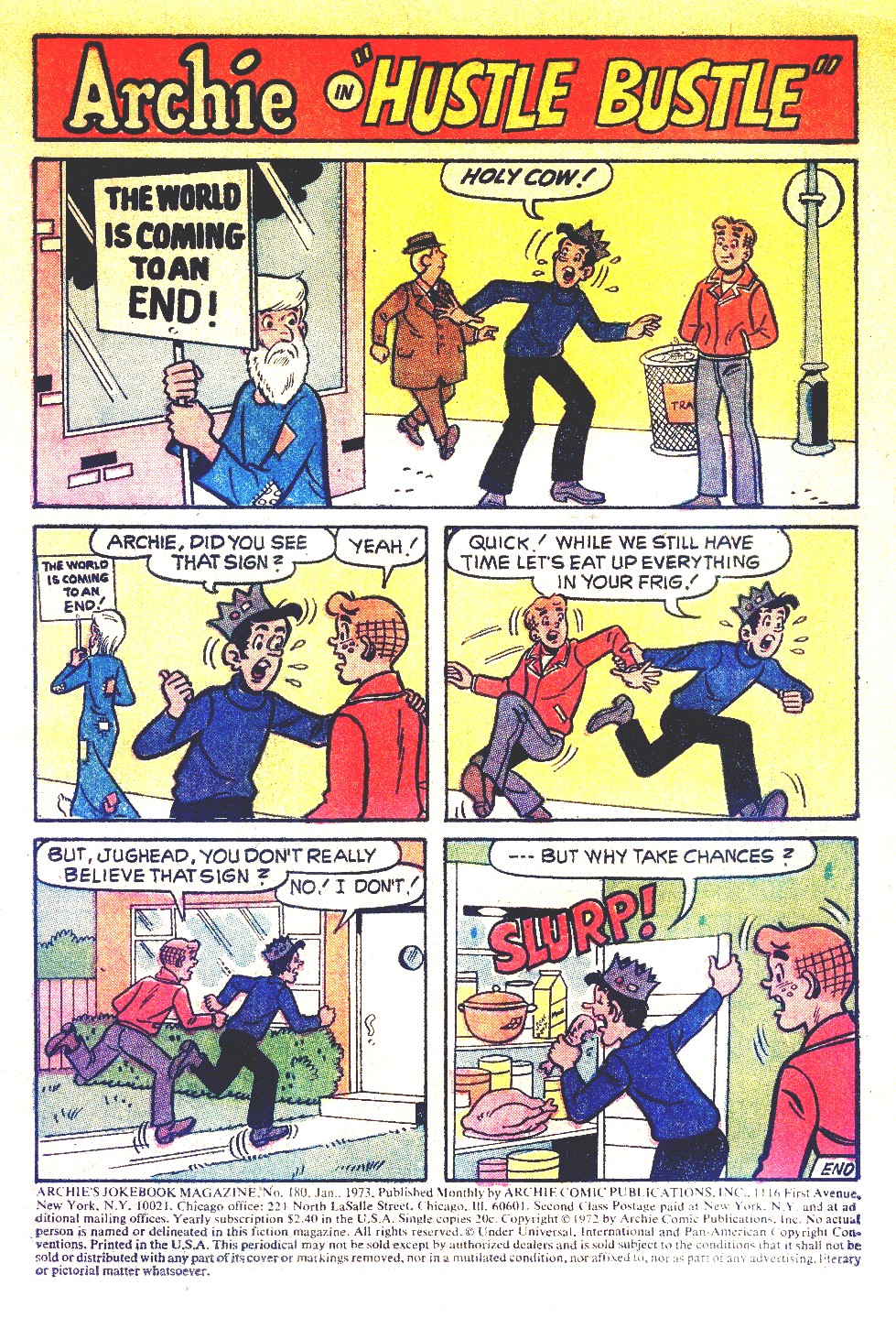 Read online Archie's Joke Book Magazine comic -  Issue #180 - 3