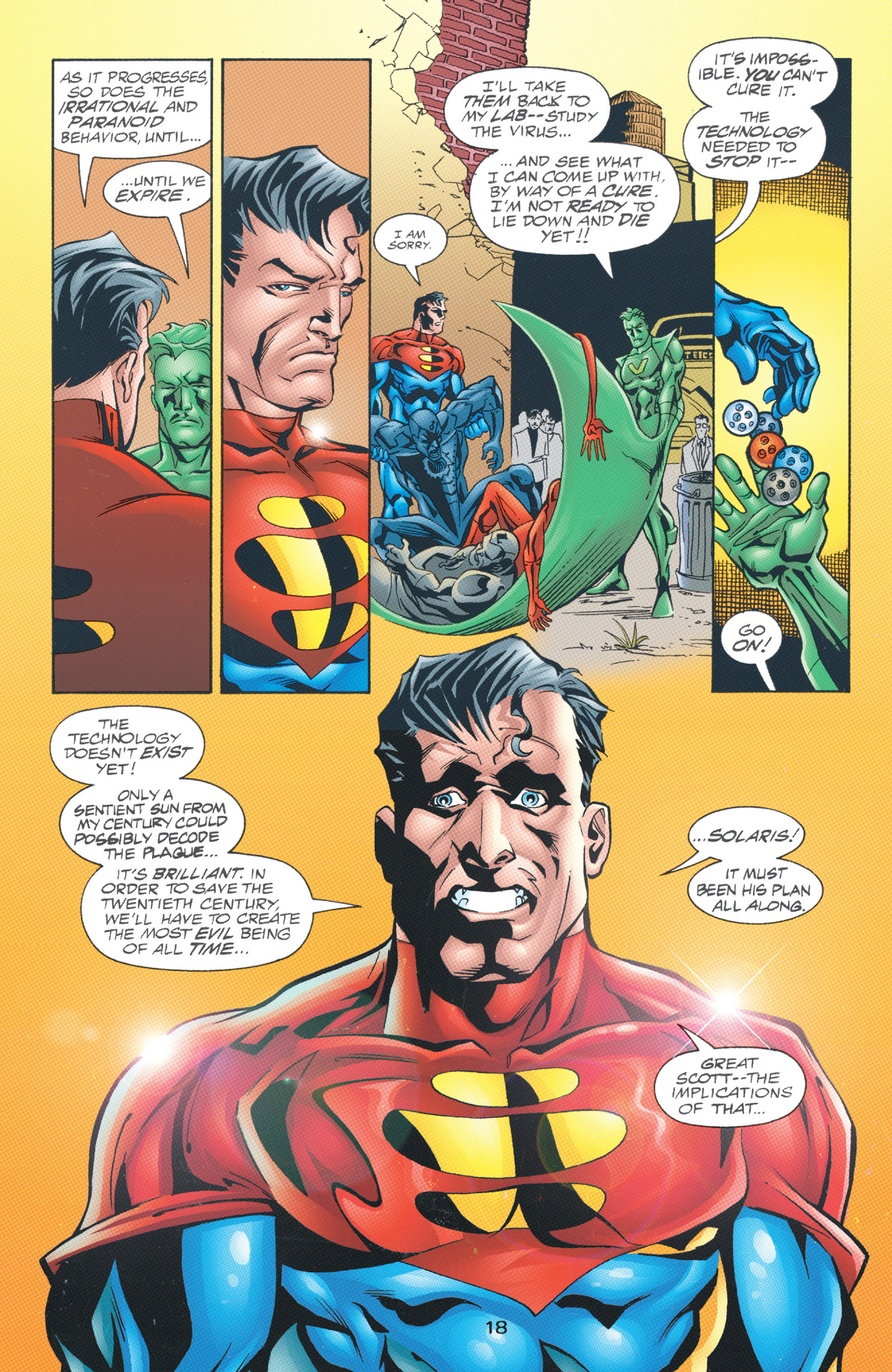 Read online Superman: The Man of Steel (1991) comic -  Issue #1,000,000 - 20