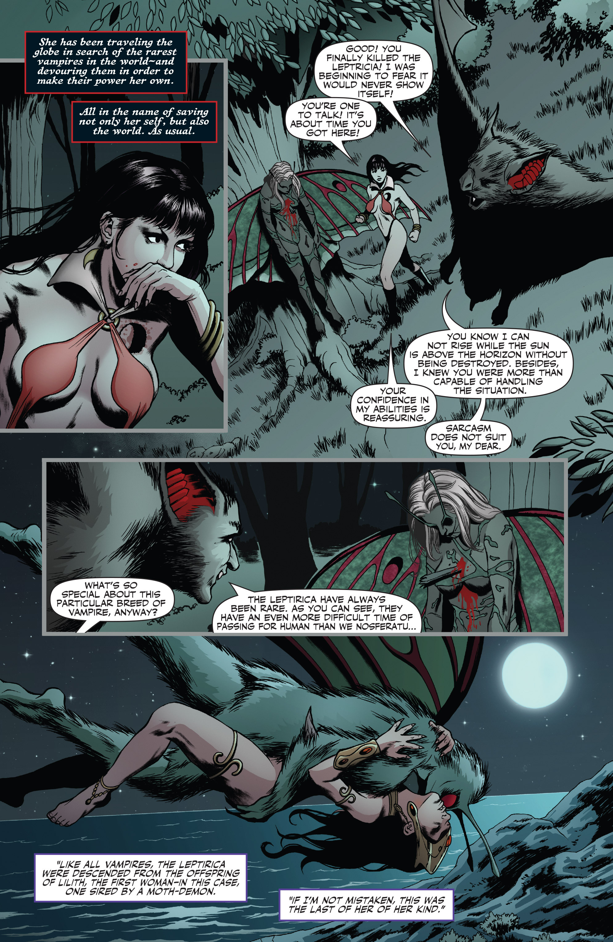 Read online Vampirella (2014) comic -  Issue #5 - 11