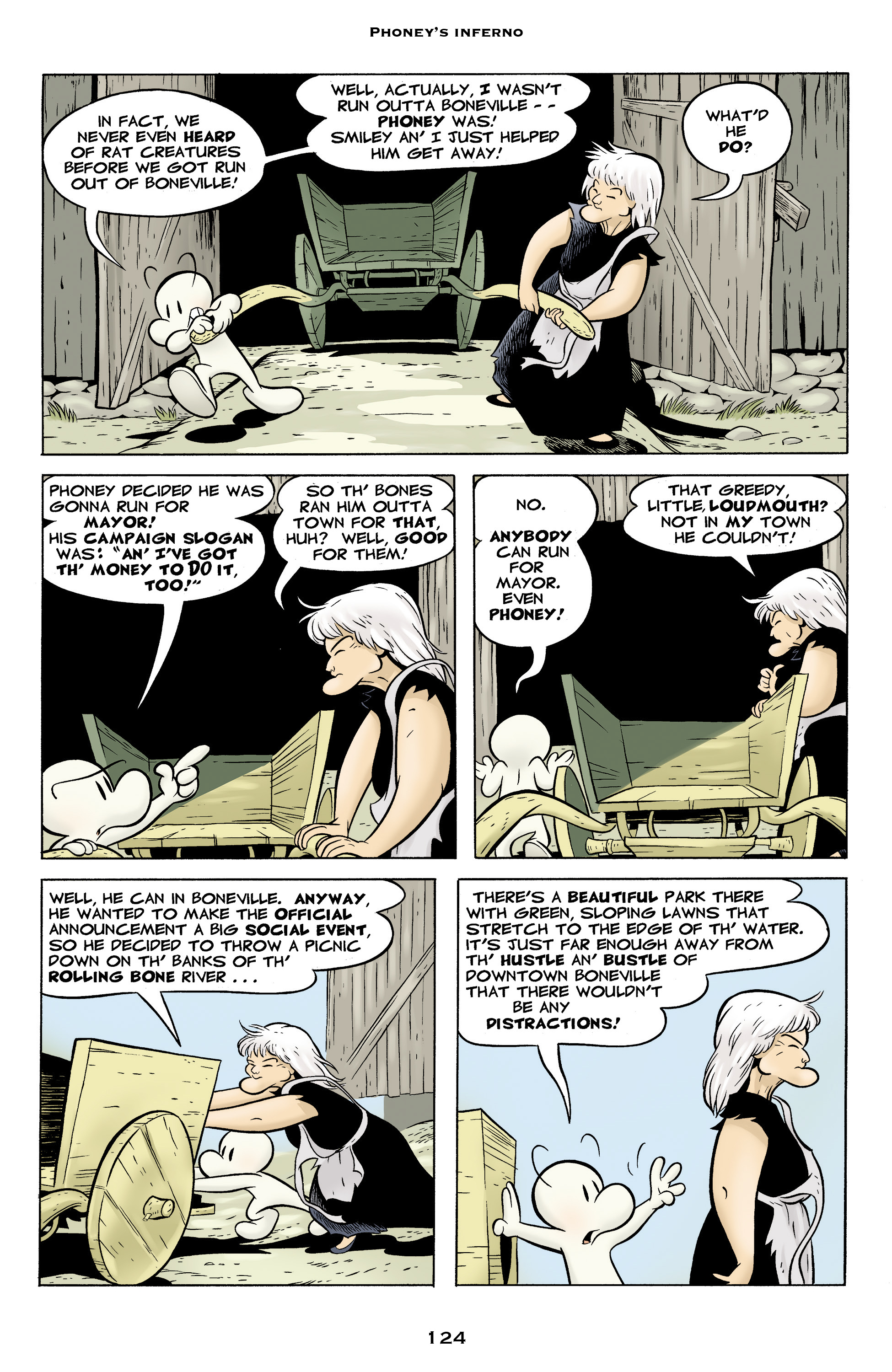 Read online Bone: Out From Boneville comic -  Issue # TPB - 124