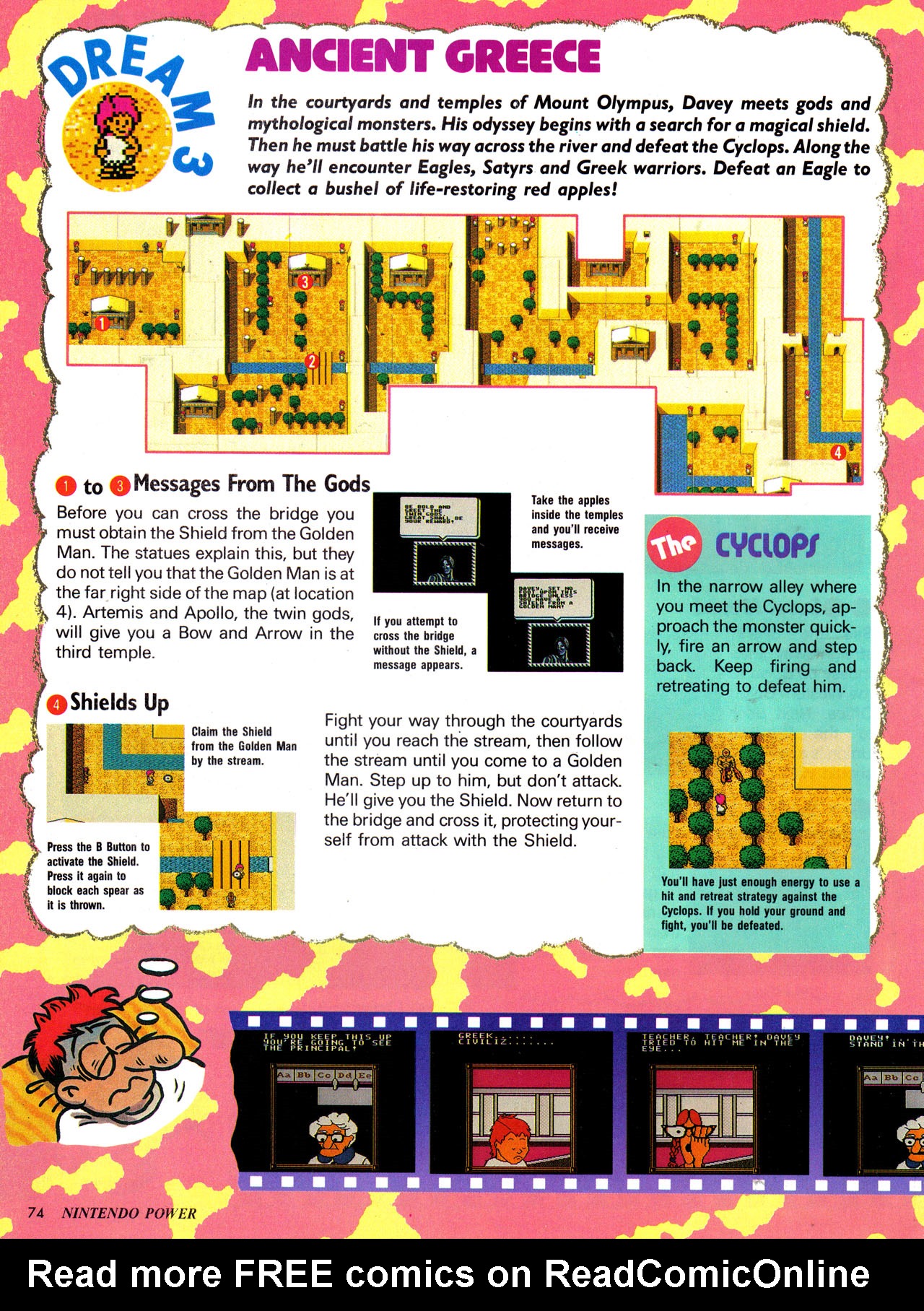 Read online Nintendo Power comic -  Issue #25 - 80