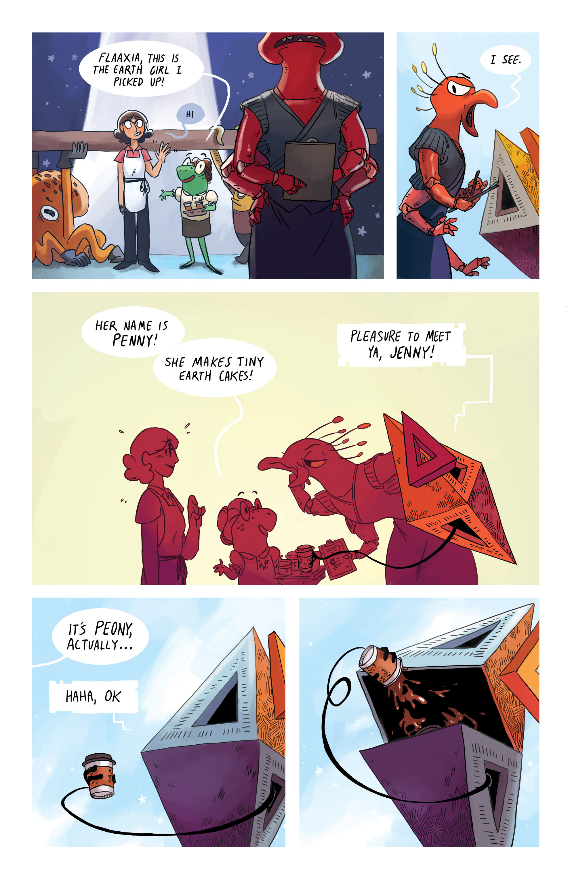 Read online Space Battle Lunchtime comic -  Issue #1 - 12