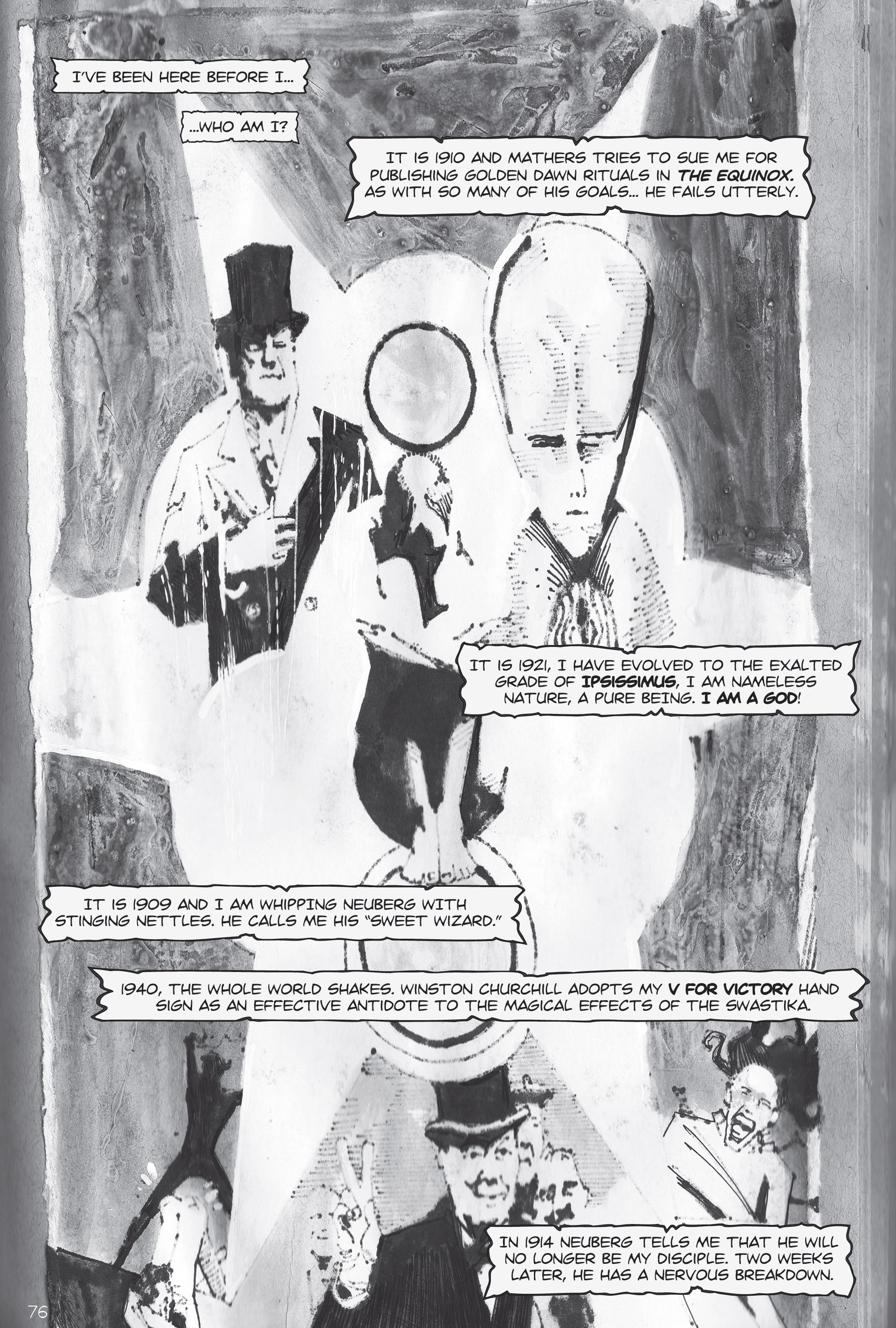 Read online Aleister Crowley: Wandering the Waste comic -  Issue # TPB - 85