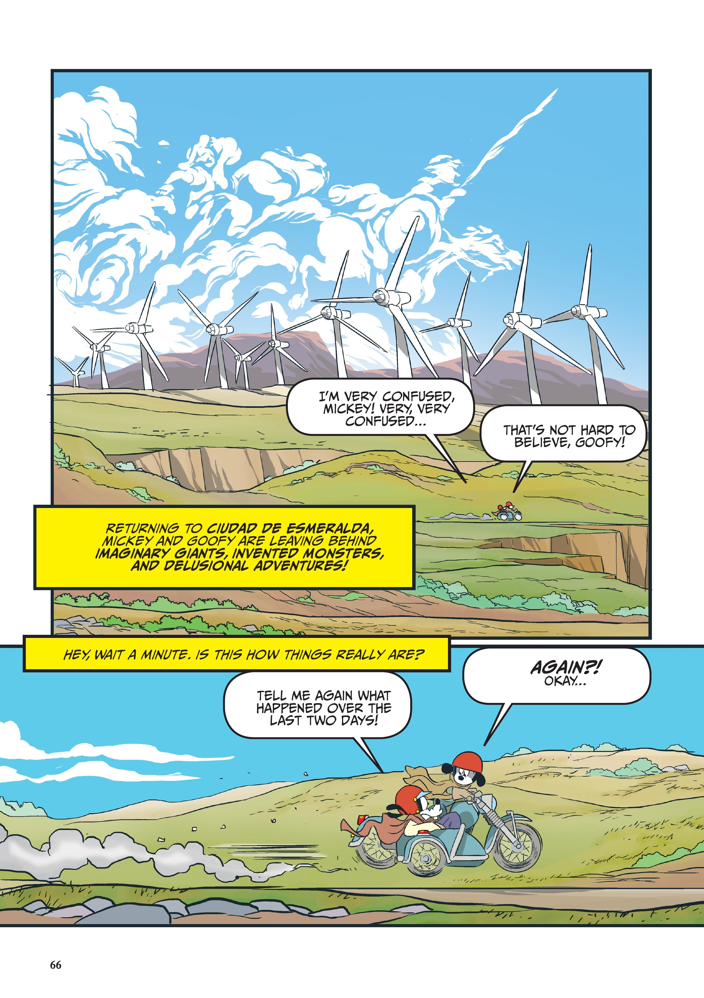 Read online Disney Don Quixote, Starring Goofy and Mickey Mouse comic -  Issue # TPB - 67