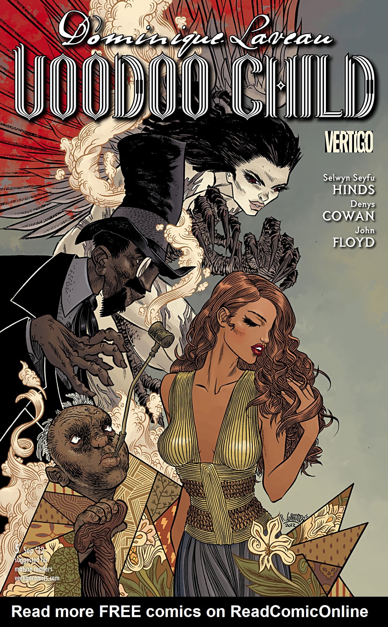 Read online Dominique Laveau: Voodoo Child comic -  Issue #5 - 1