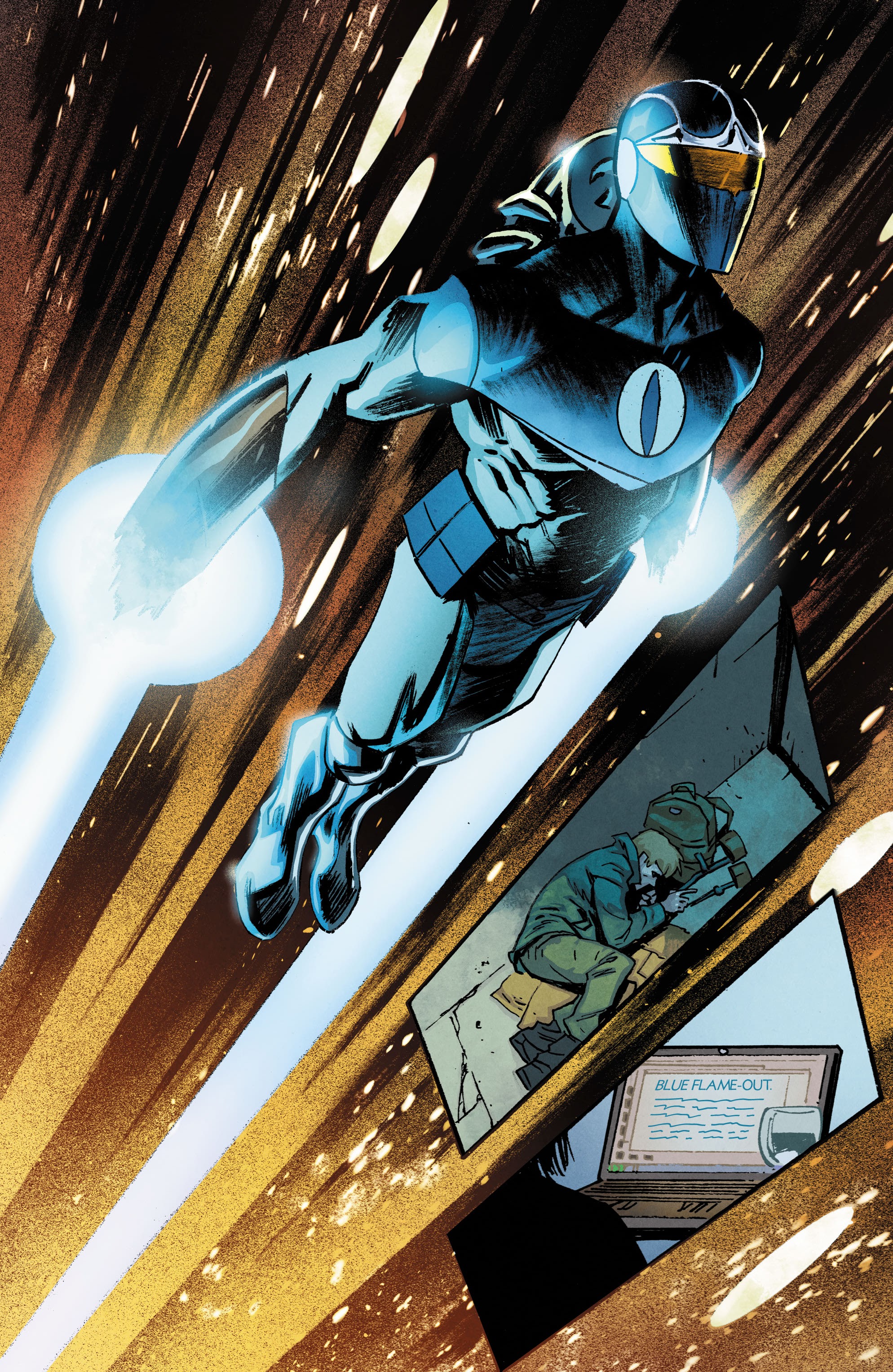 Read online The Blue Flame comic -  Issue #7 - 20