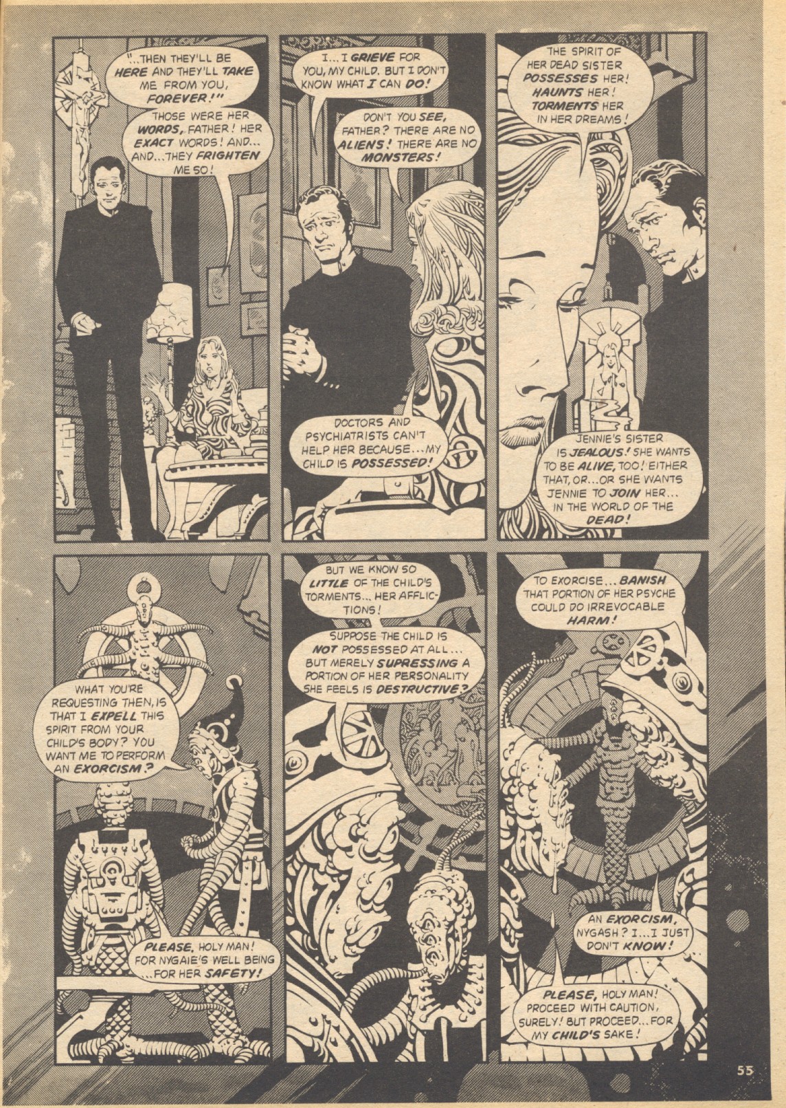 Read online Creepy (1964) comic -  Issue #97 - 55