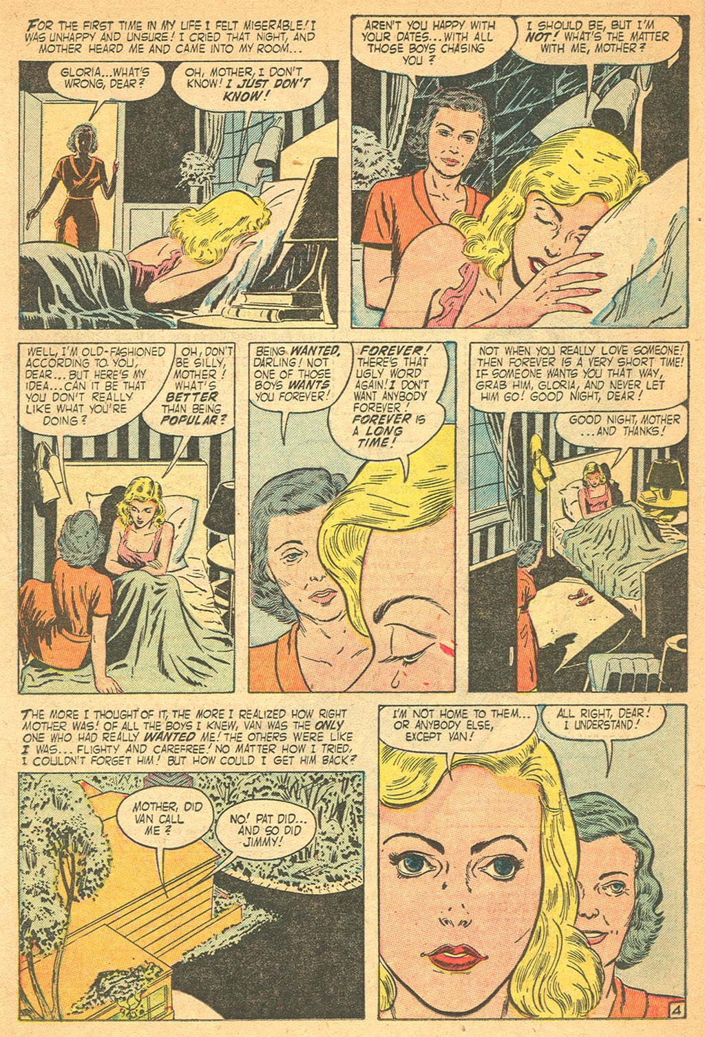 Read online Love Romances comic -  Issue #31 - 14