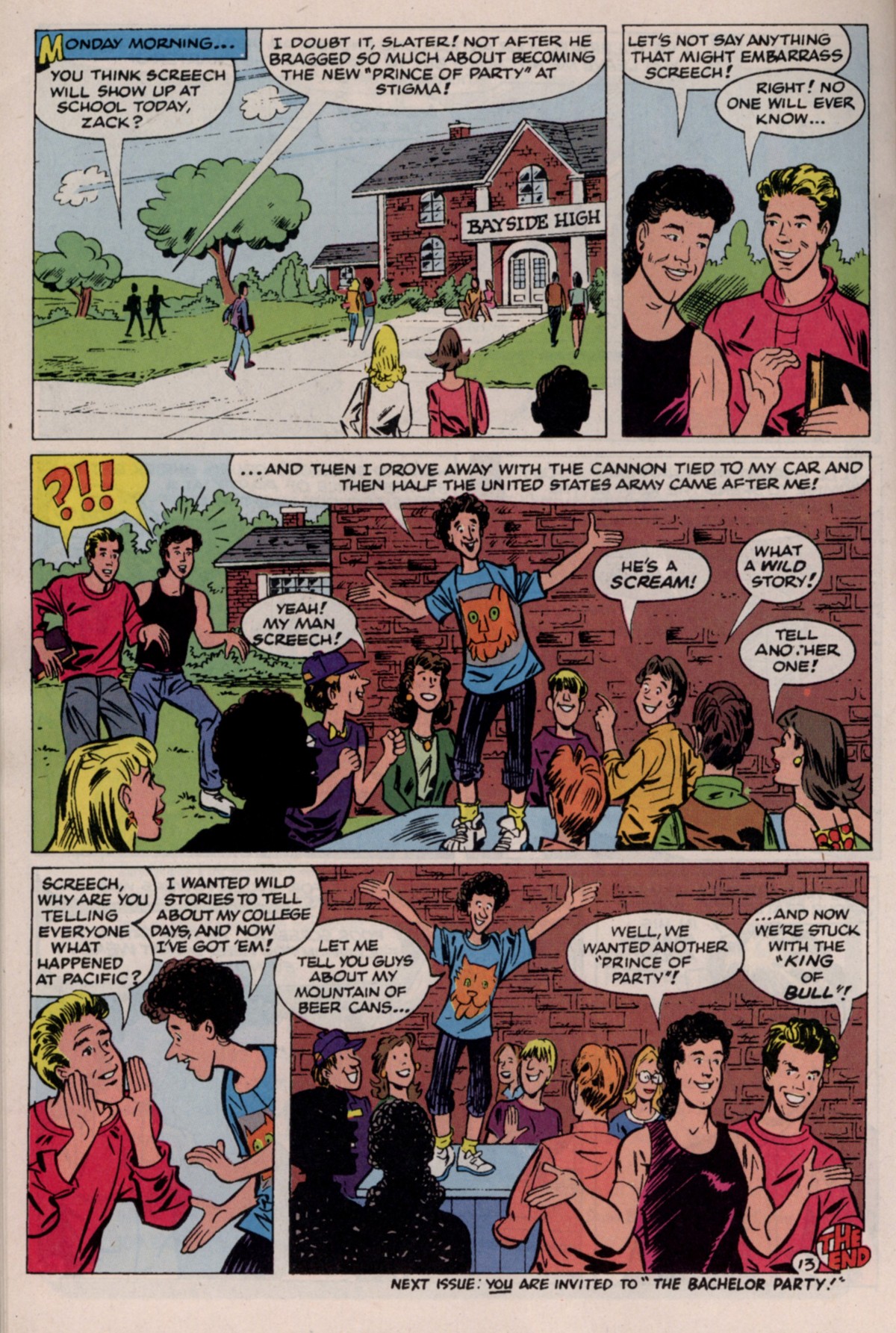 Read online Saved By The Bell comic -  Issue #2 - 21