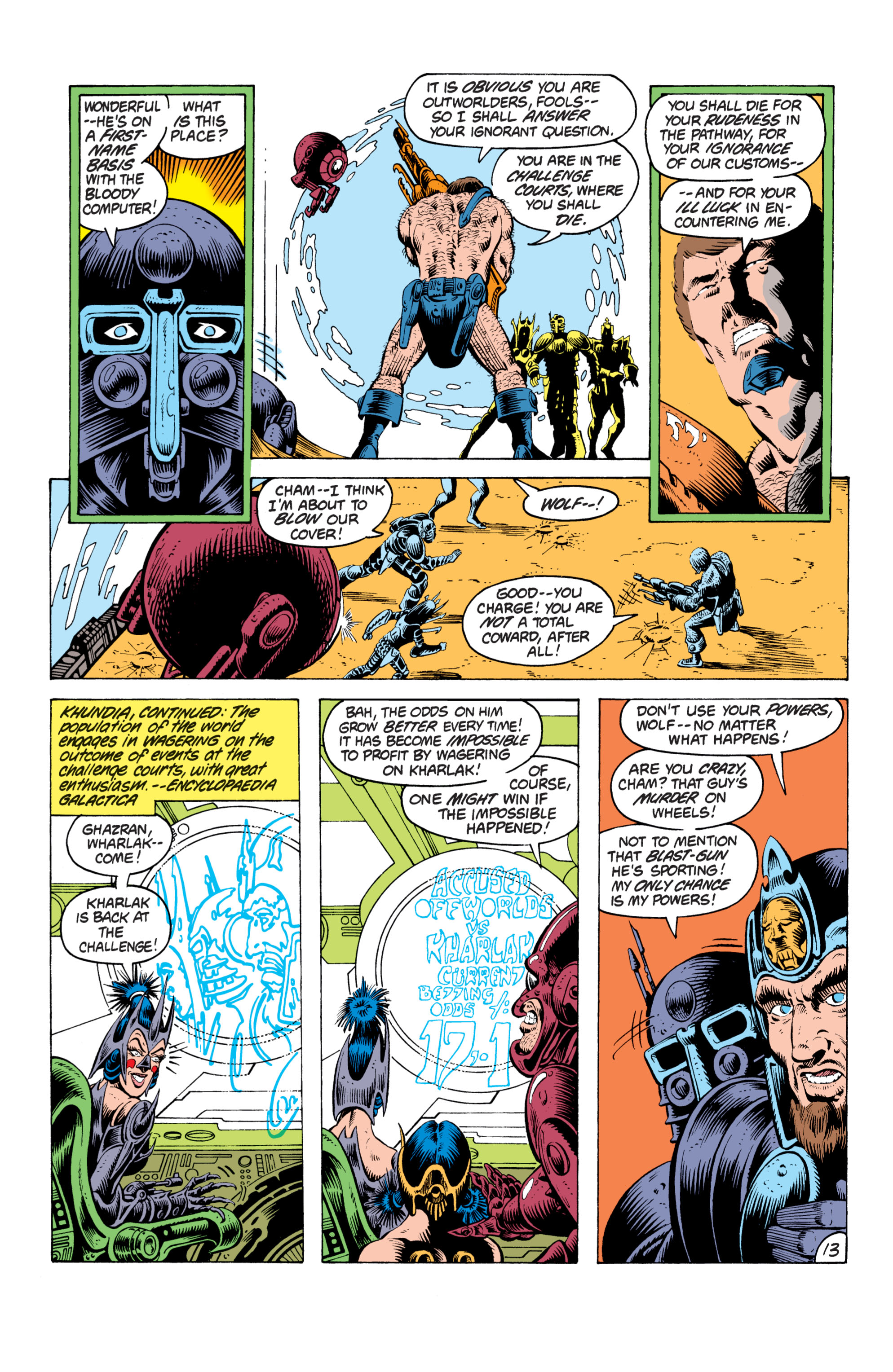 Read online Legion of Super-Heroes (1980) comic -  Issue #287 - 14
