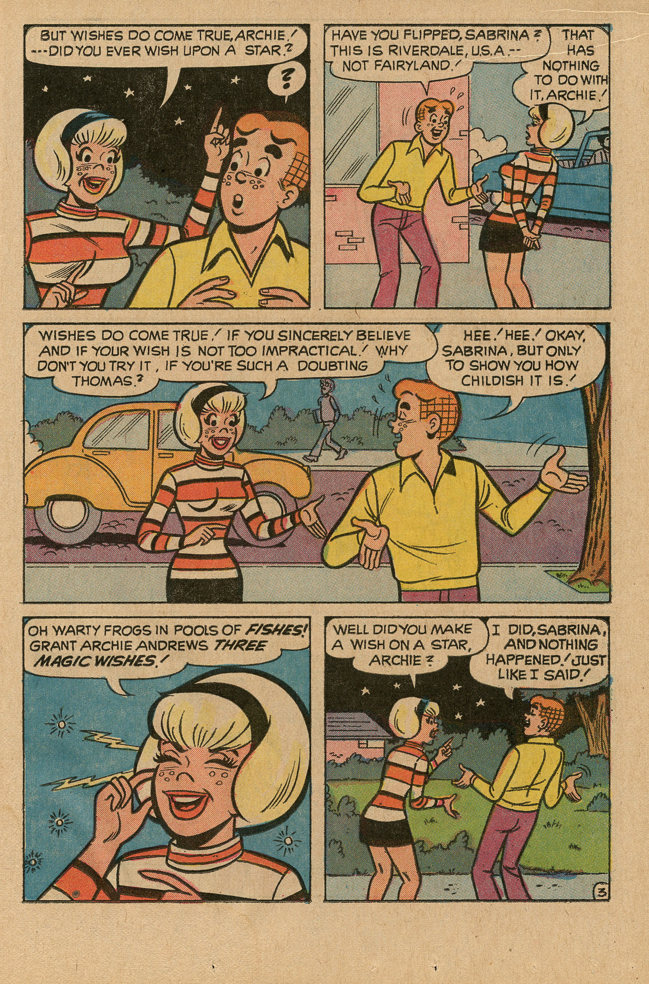 Read online Archie's TV Laugh-Out comic -  Issue #16 - 15