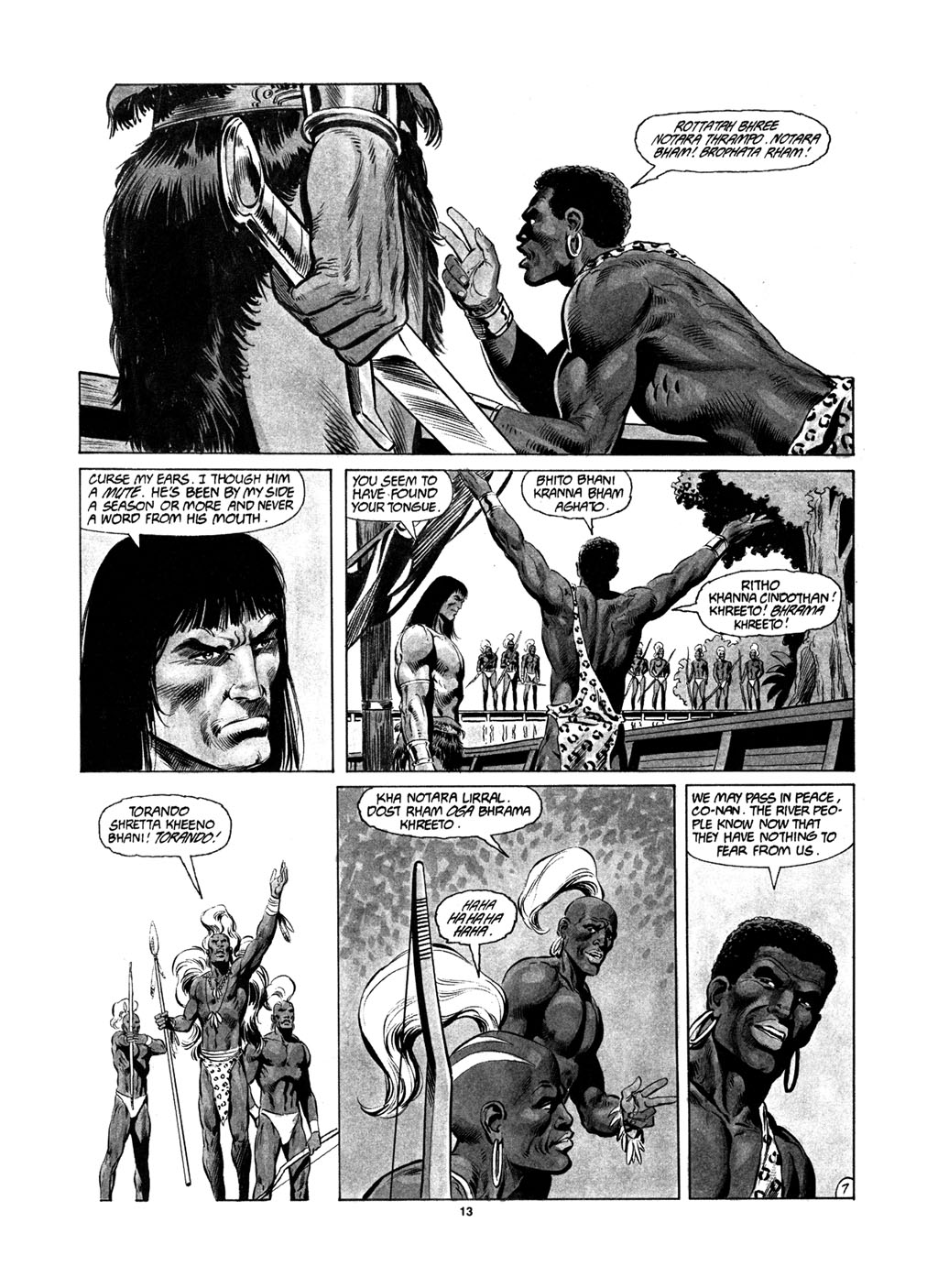 Read online The Savage Sword Of Conan comic -  Issue #149 - 13