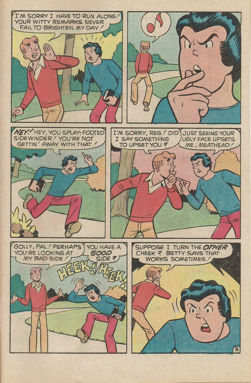 Read online Reggie and Me (1966) comic -  Issue #121 - 31