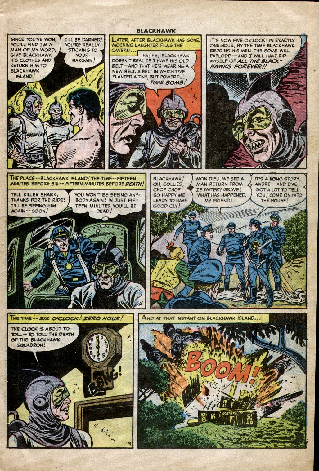 Read online Blackhawk (1957) comic -  Issue #70 - 11